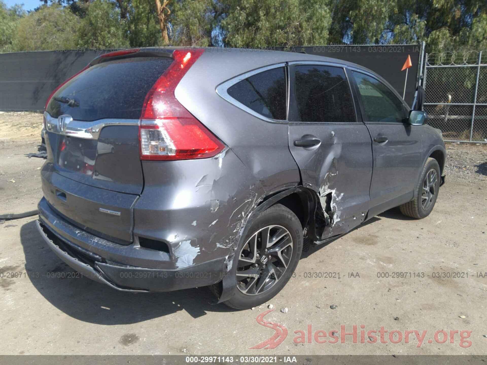 2HKRM3H40GH544046 2016 HONDA CR-V