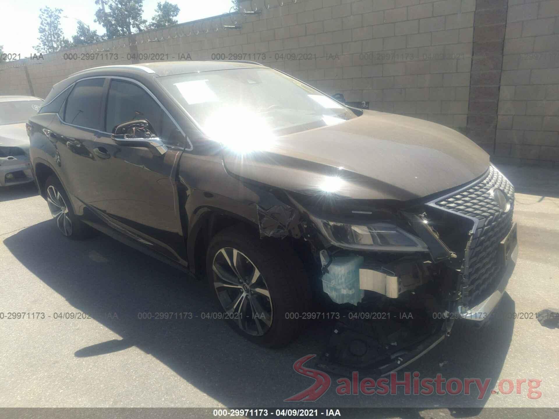 2T2HZMAA5LC161375 2020 LEXUS RX