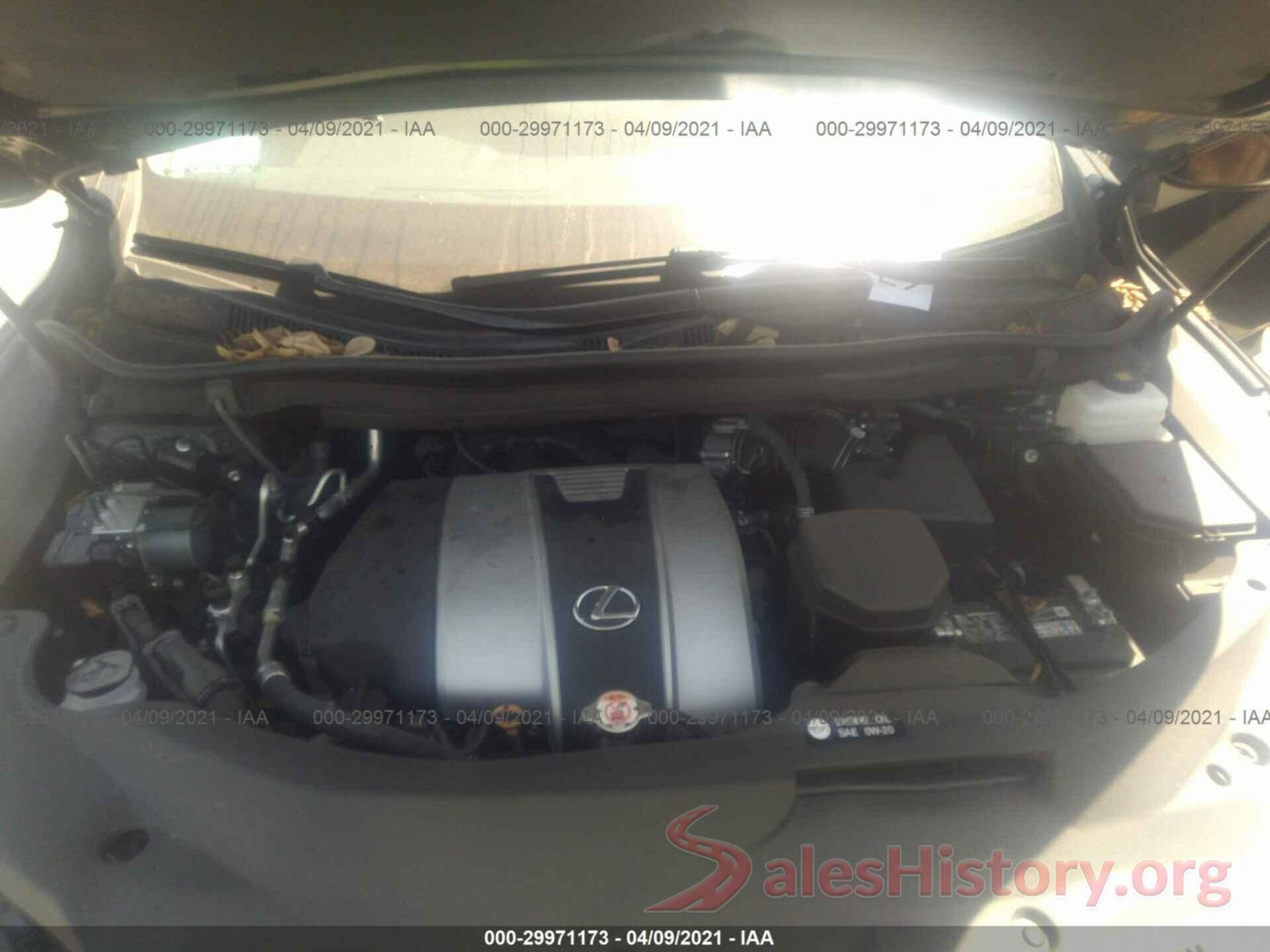 2T2HZMAA5LC161375 2020 LEXUS RX