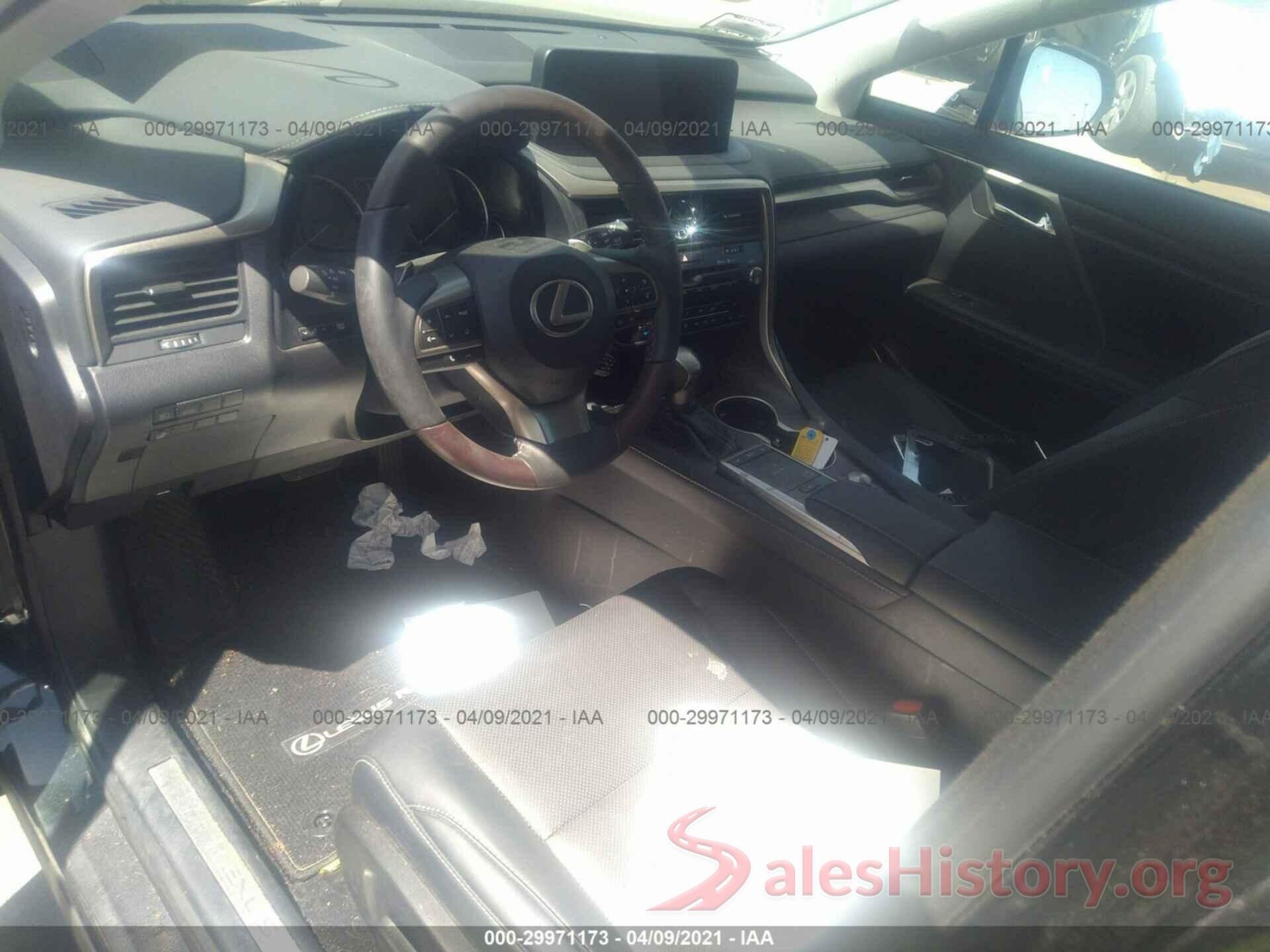 2T2HZMAA5LC161375 2020 LEXUS RX