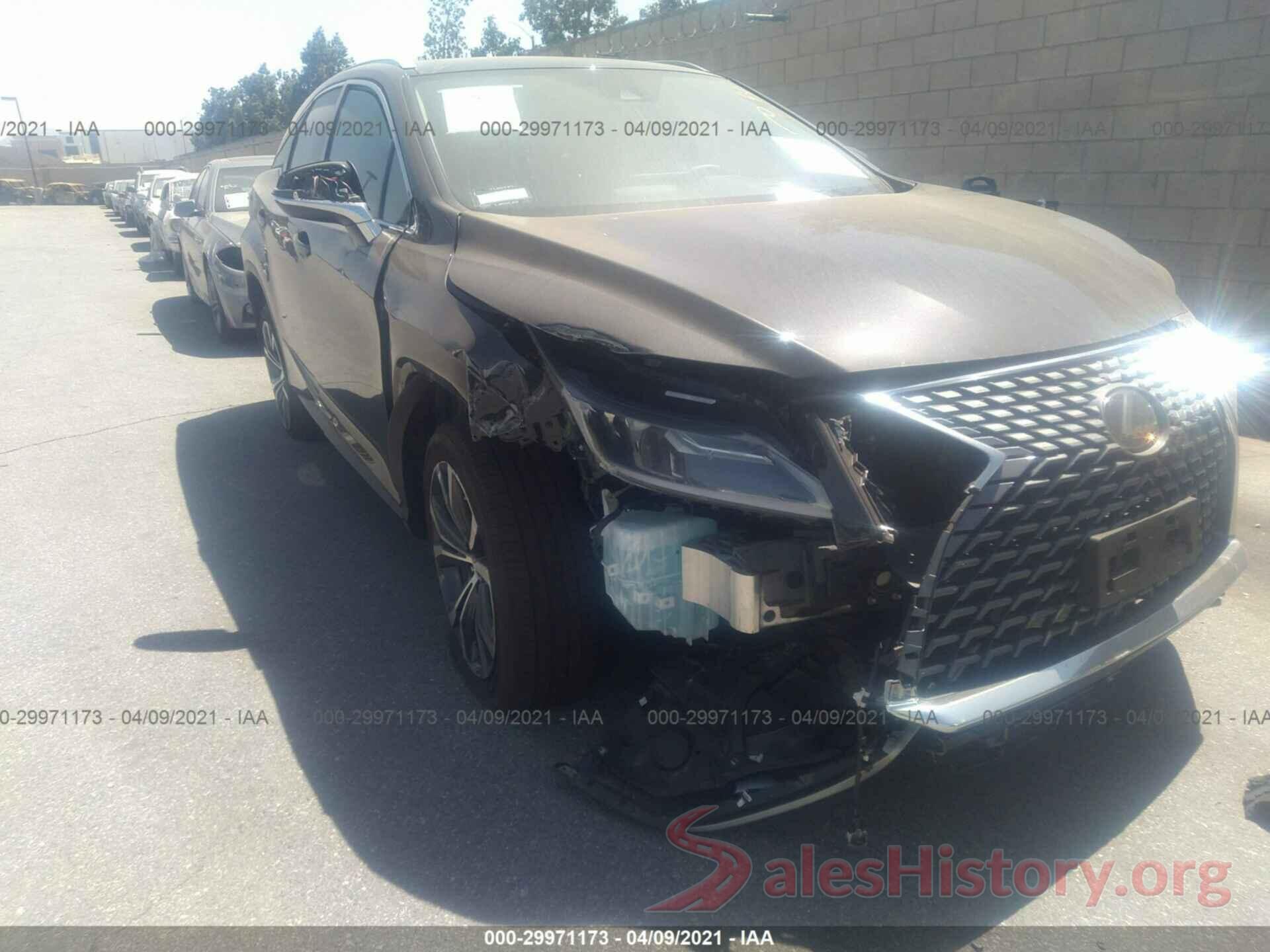 2T2HZMAA5LC161375 2020 LEXUS RX