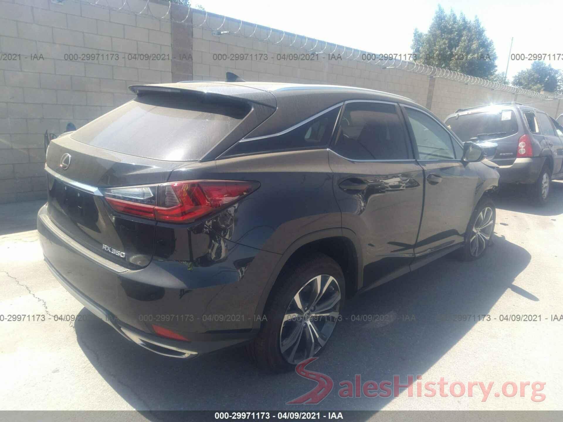 2T2HZMAA5LC161375 2020 LEXUS RX