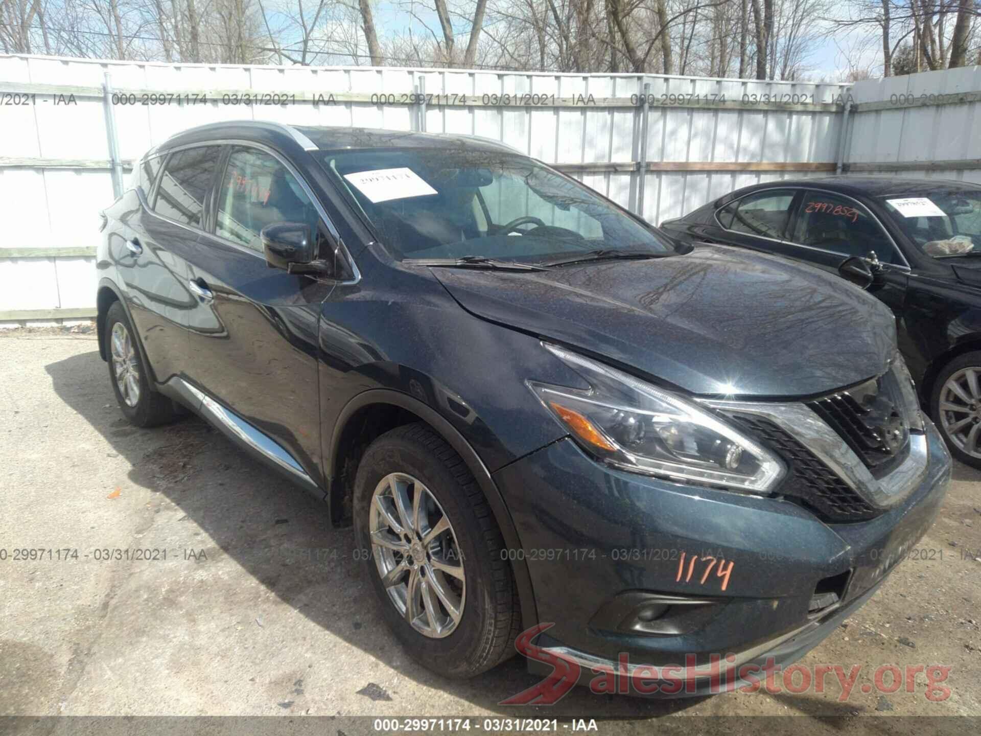 5N1AZ2MH2JN194603 2018 NISSAN MURANO