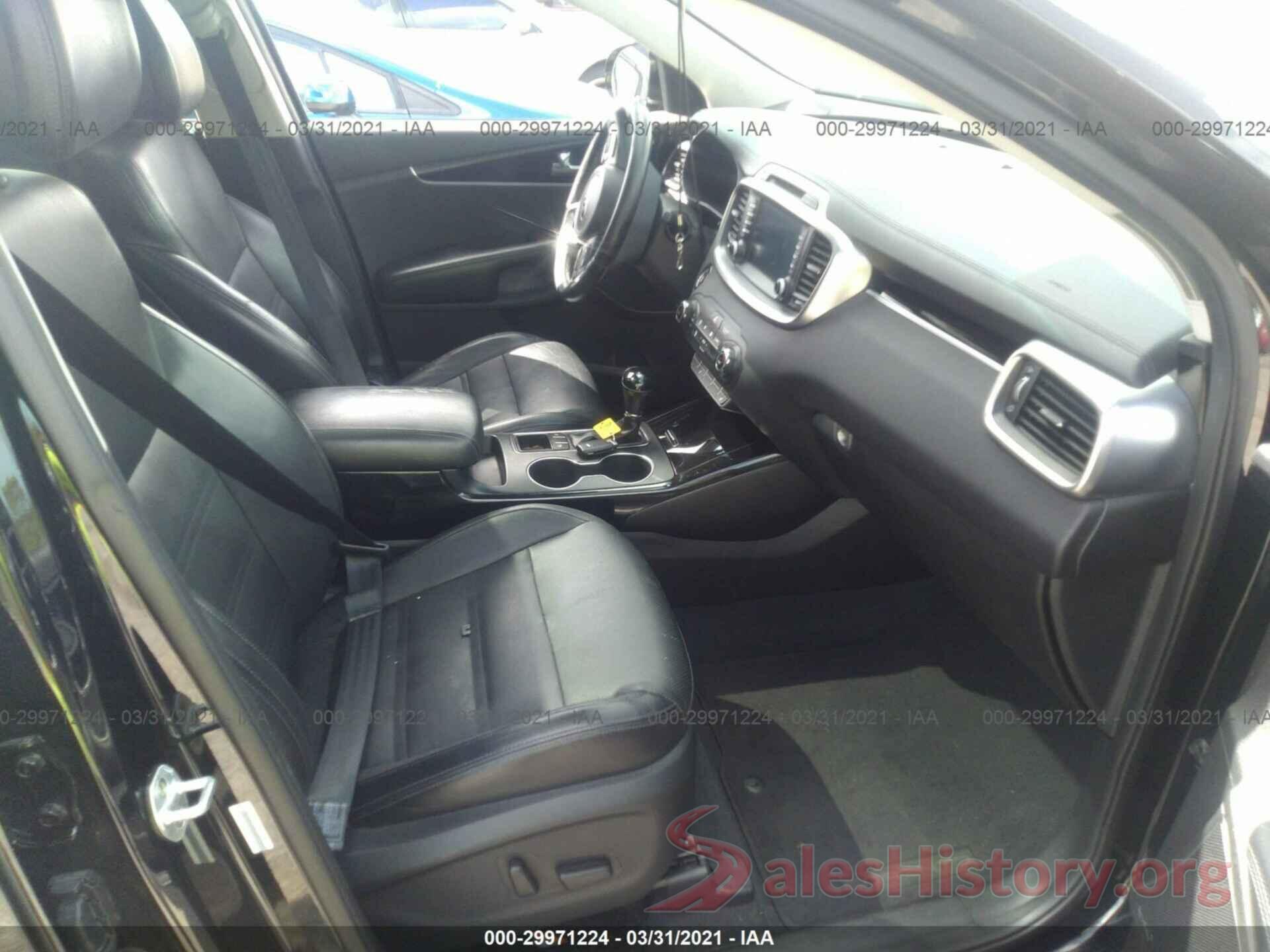 5XYPK4A5XGG003843 2016 KIA SORENTO