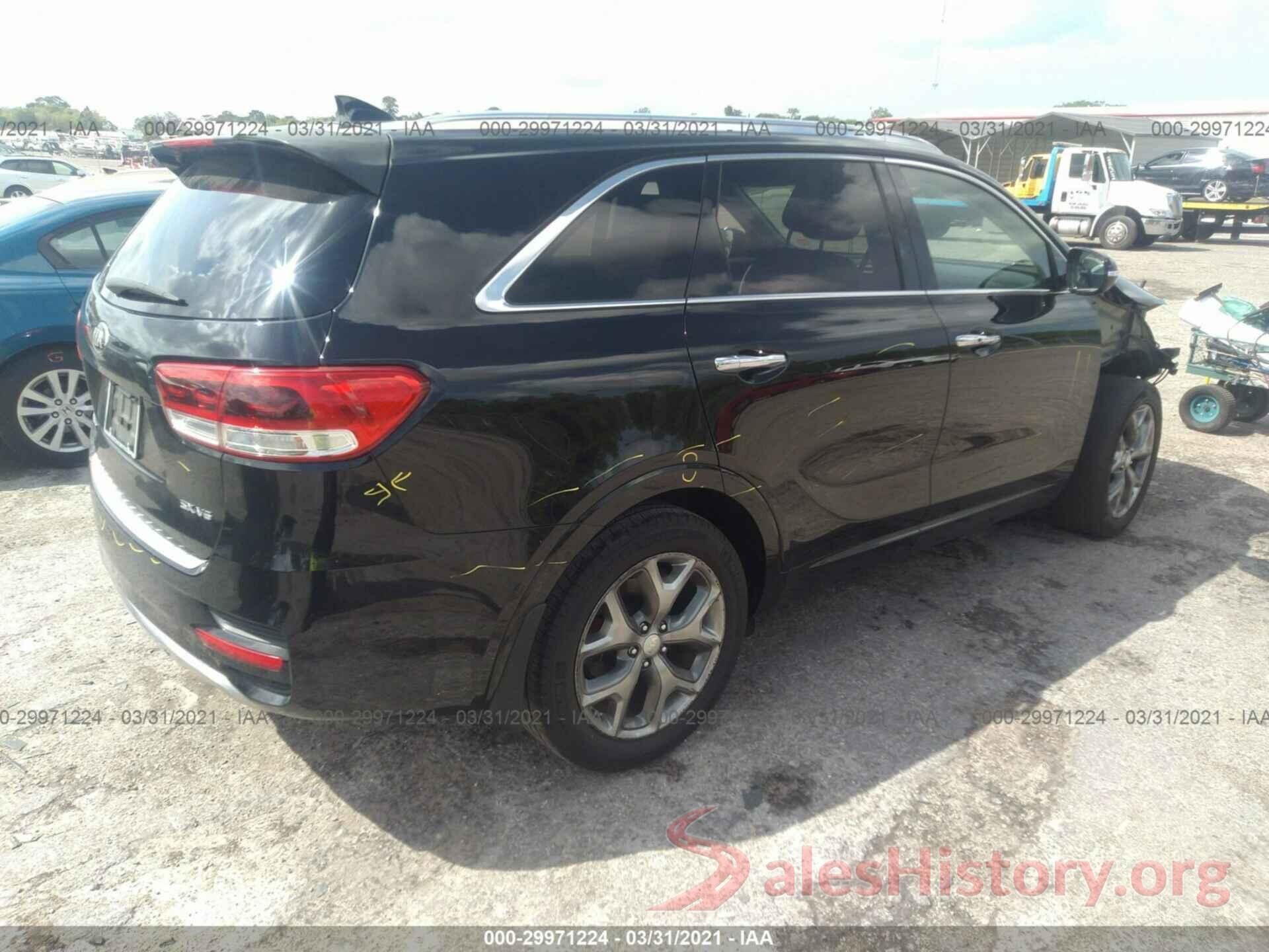 5XYPK4A5XGG003843 2016 KIA SORENTO