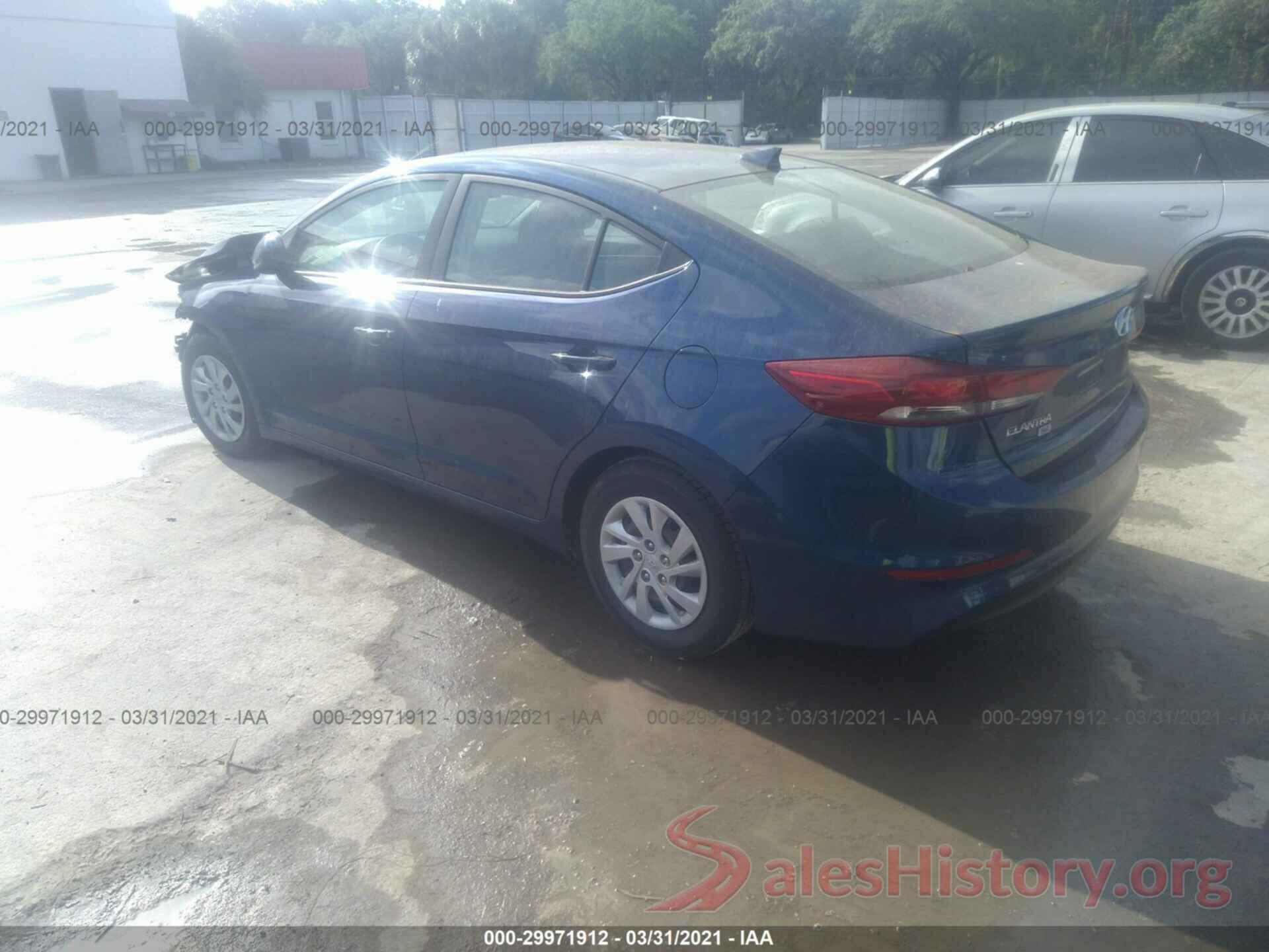 5NPD74LF5HH085470 2017 HYUNDAI ELANTRA