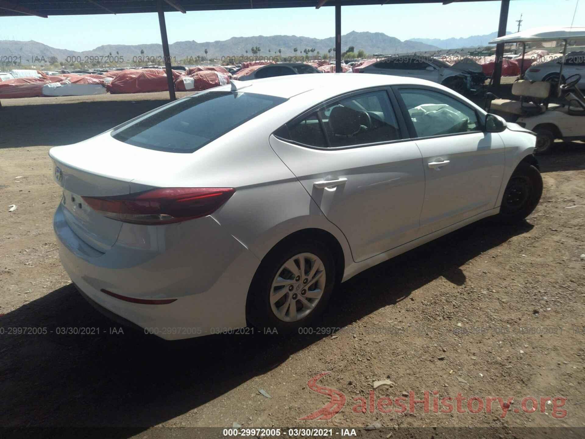 5NPD74LF2HH131806 2017 HYUNDAI ELANTRA