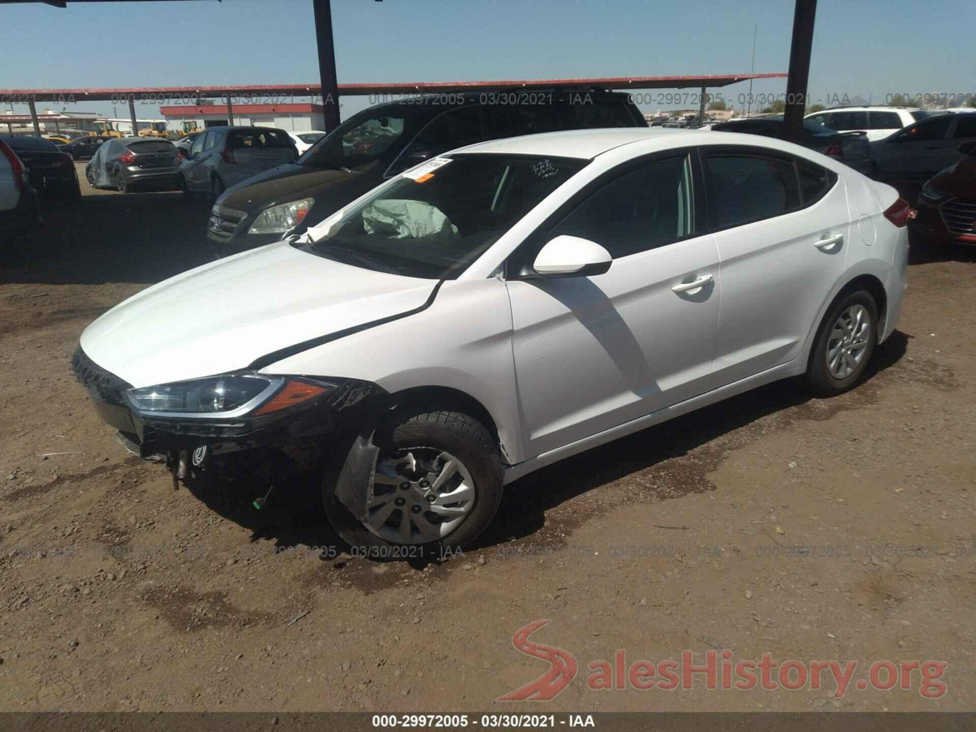 5NPD74LF2HH131806 2017 HYUNDAI ELANTRA