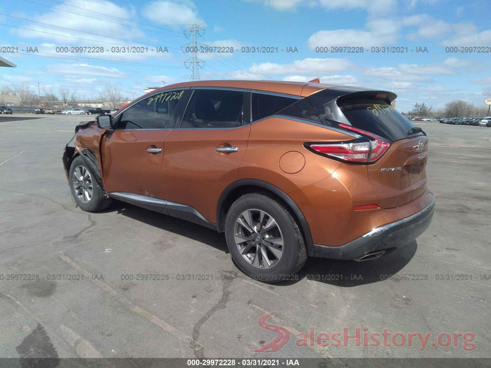 5N1AZ2MH3GN115139 2016 NISSAN MURANO