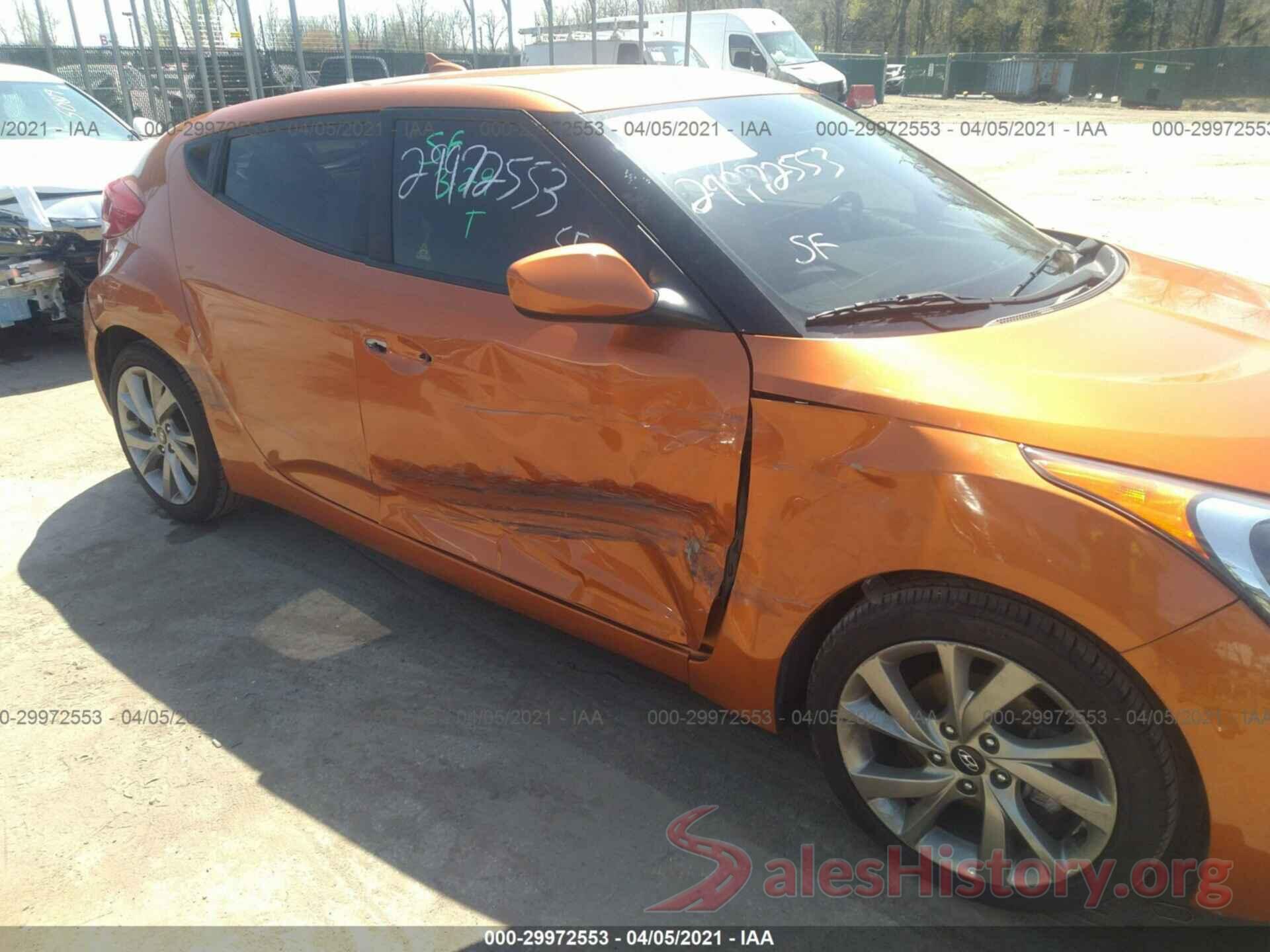 KMHTC6AD0HU311887 2017 HYUNDAI VELOSTER