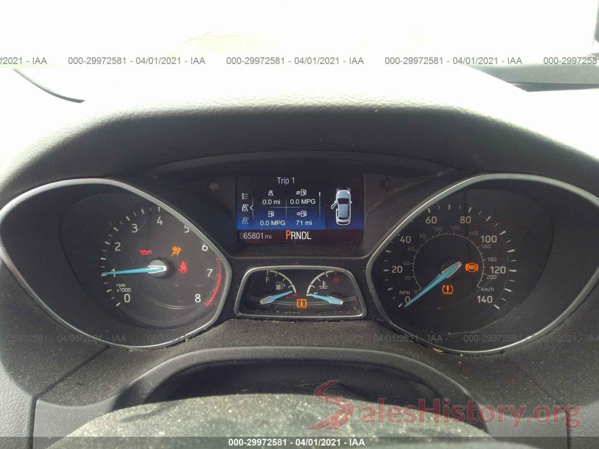 1FADP3E24HL269501 2017 FORD FOCUS