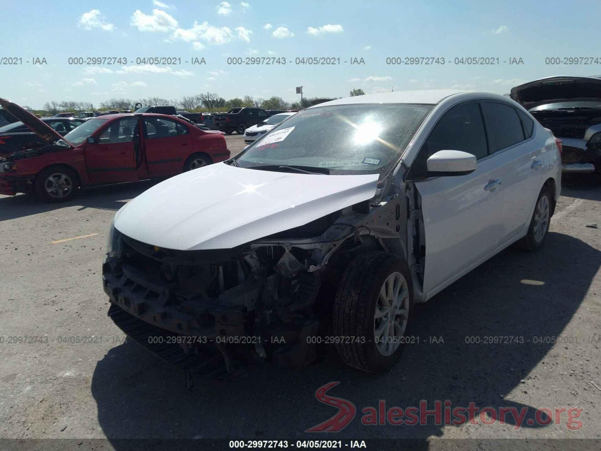 3N1AB7AP5KY294980 2019 NISSAN SENTRA