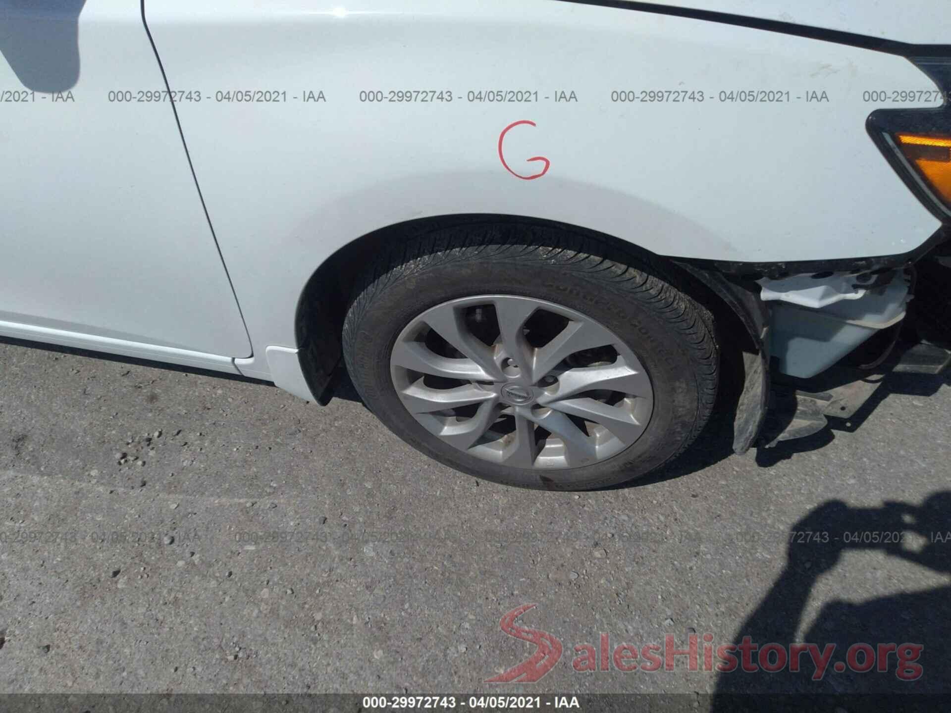 3N1AB7AP5KY294980 2019 NISSAN SENTRA