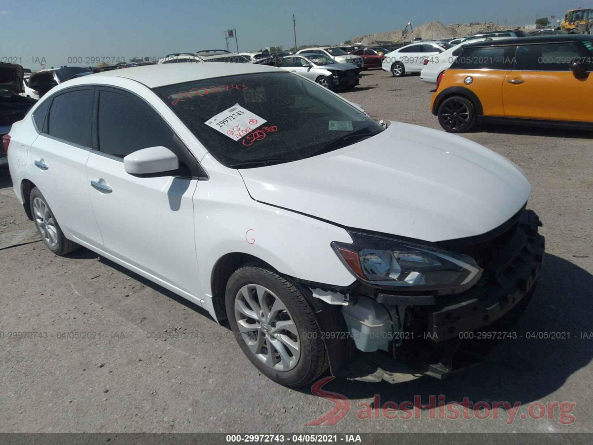 3N1AB7AP5KY294980 2019 NISSAN SENTRA