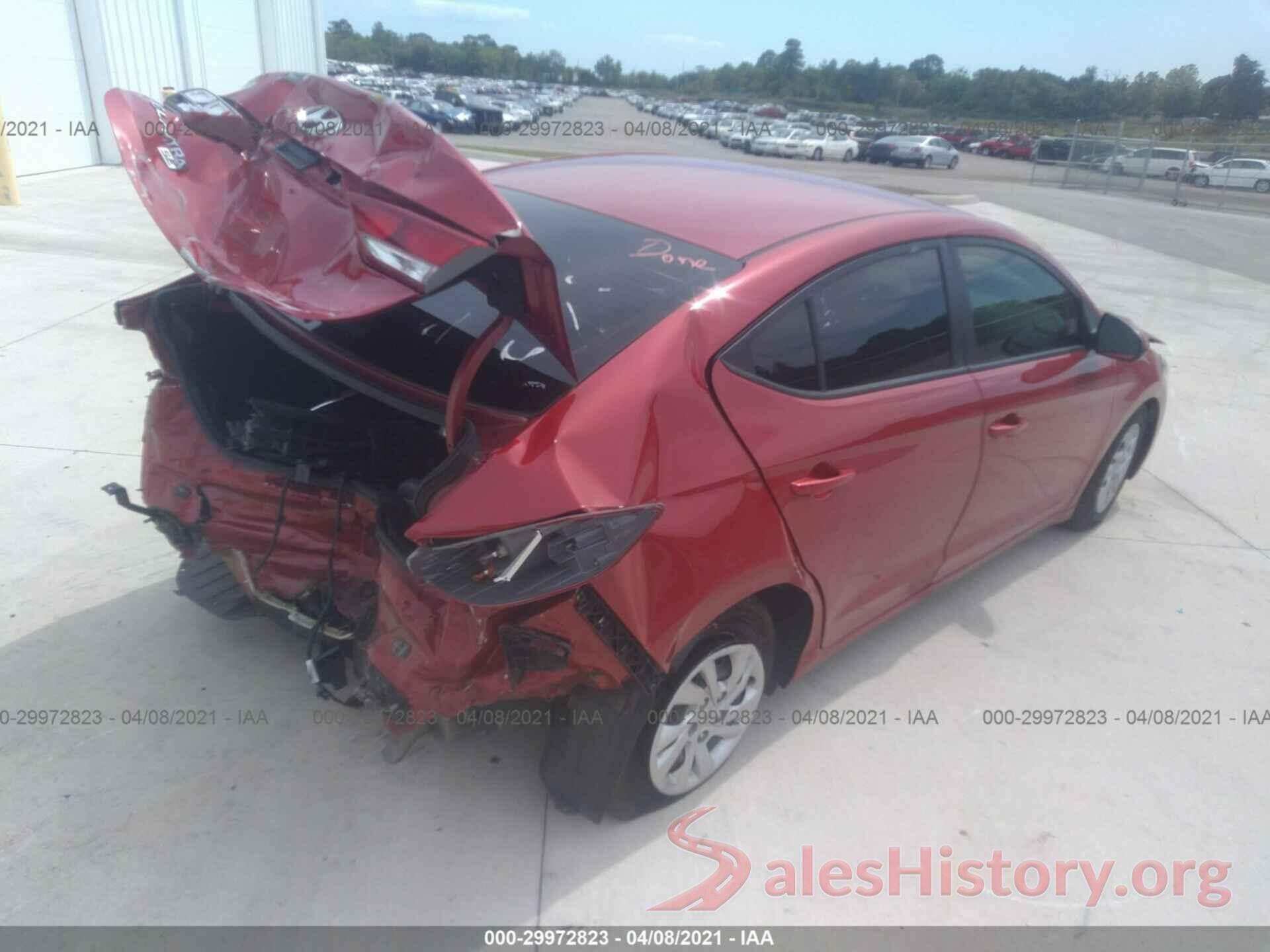 5NPD74LF1JH295912 2018 HYUNDAI ELANTRA