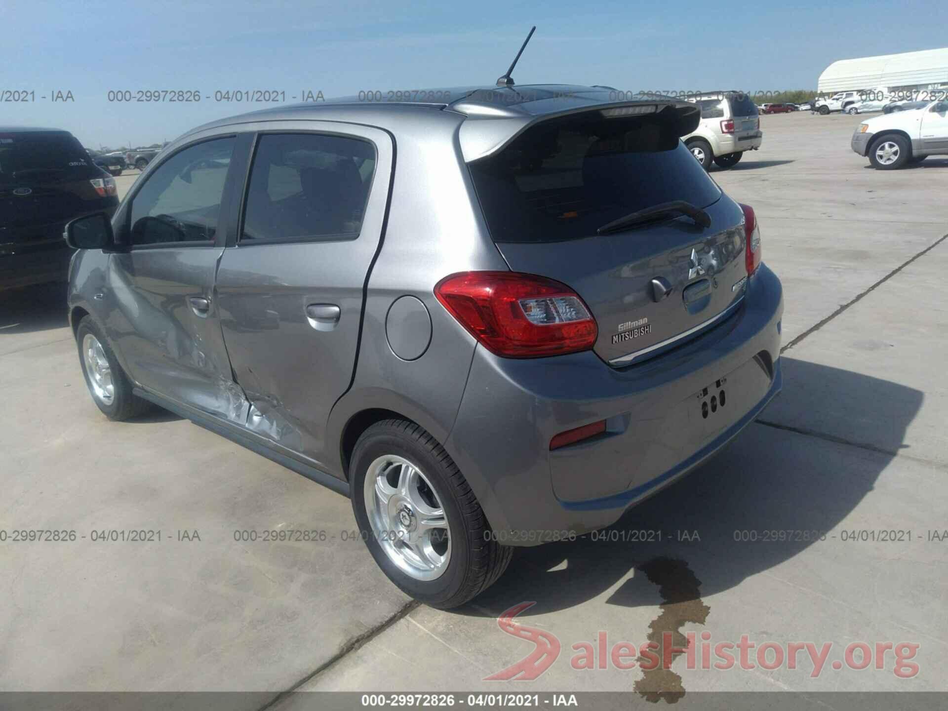 ML32A4HJ5JH004772 2018 MITSUBISHI MIRAGE