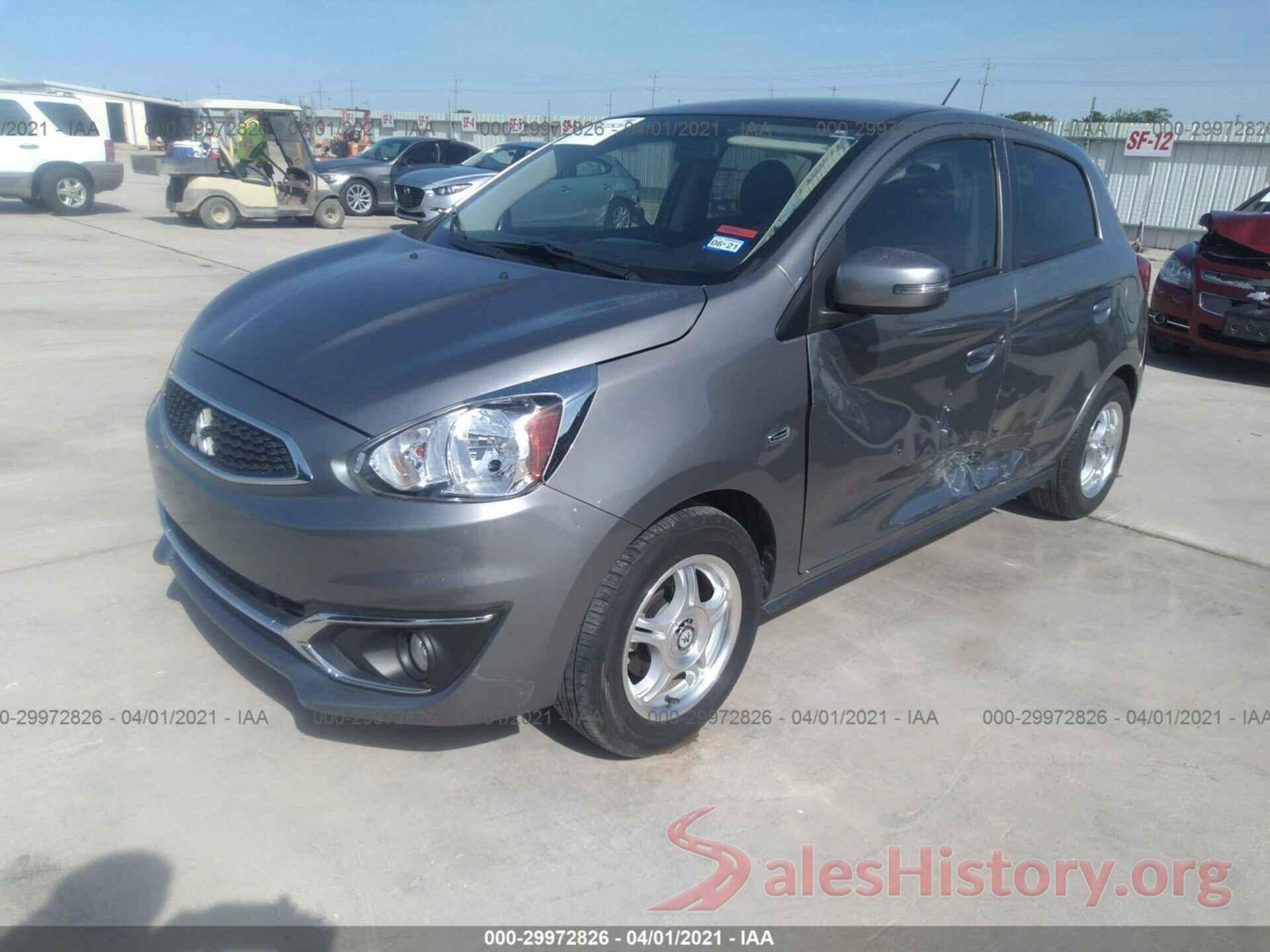 ML32A4HJ5JH004772 2018 MITSUBISHI MIRAGE