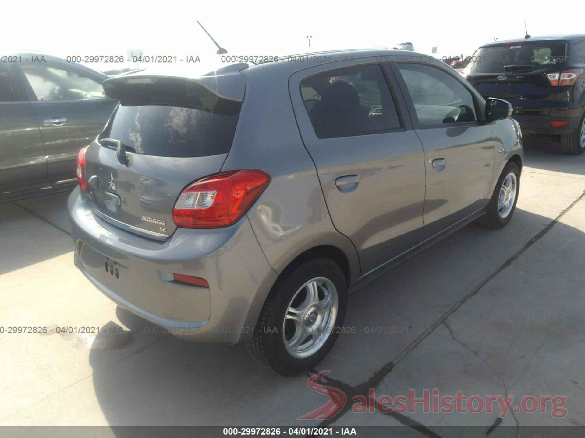 ML32A4HJ5JH004772 2018 MITSUBISHI MIRAGE