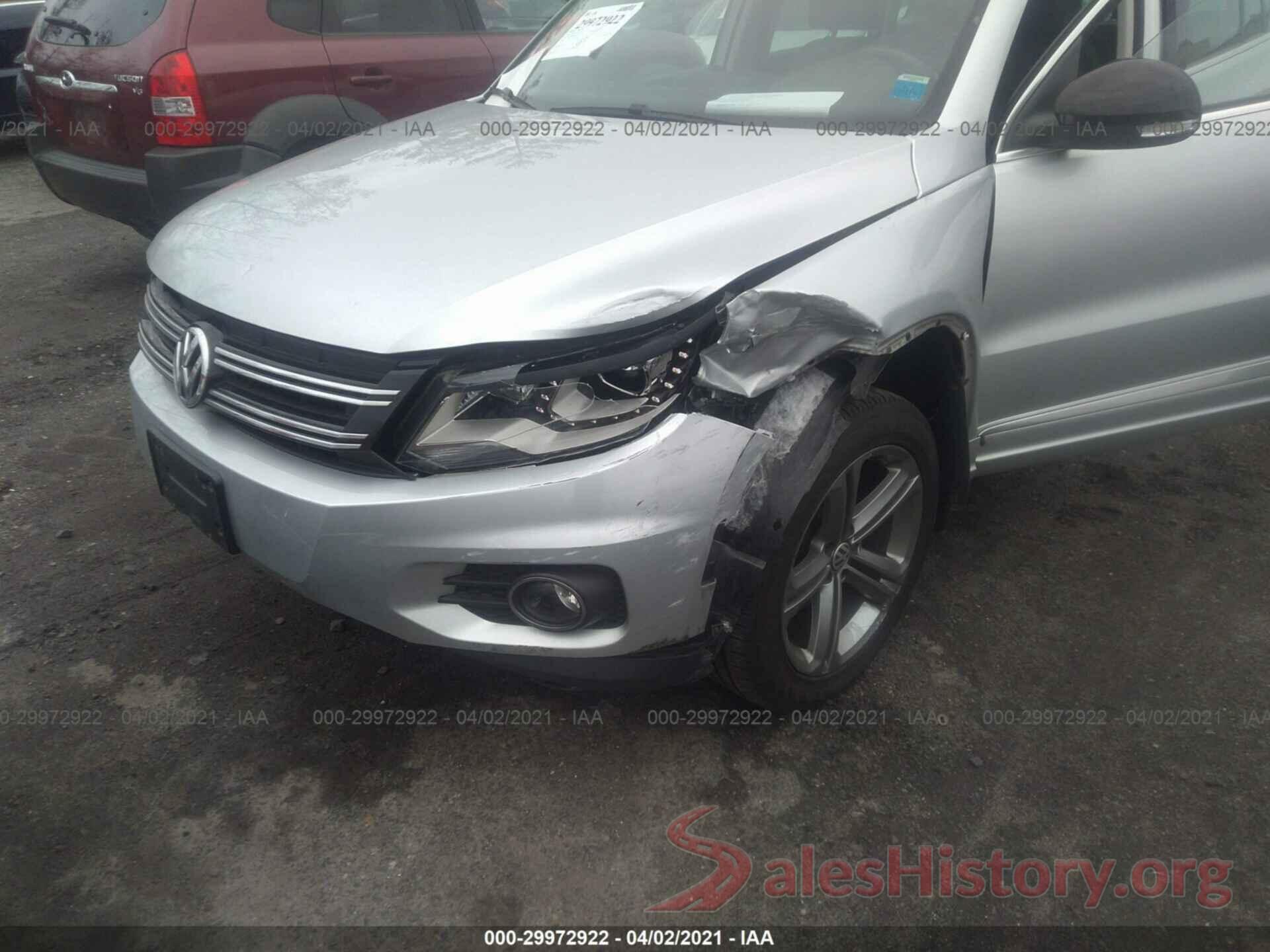 WVGUV7AX2HK031298 2017 VOLKSWAGEN TIGUAN