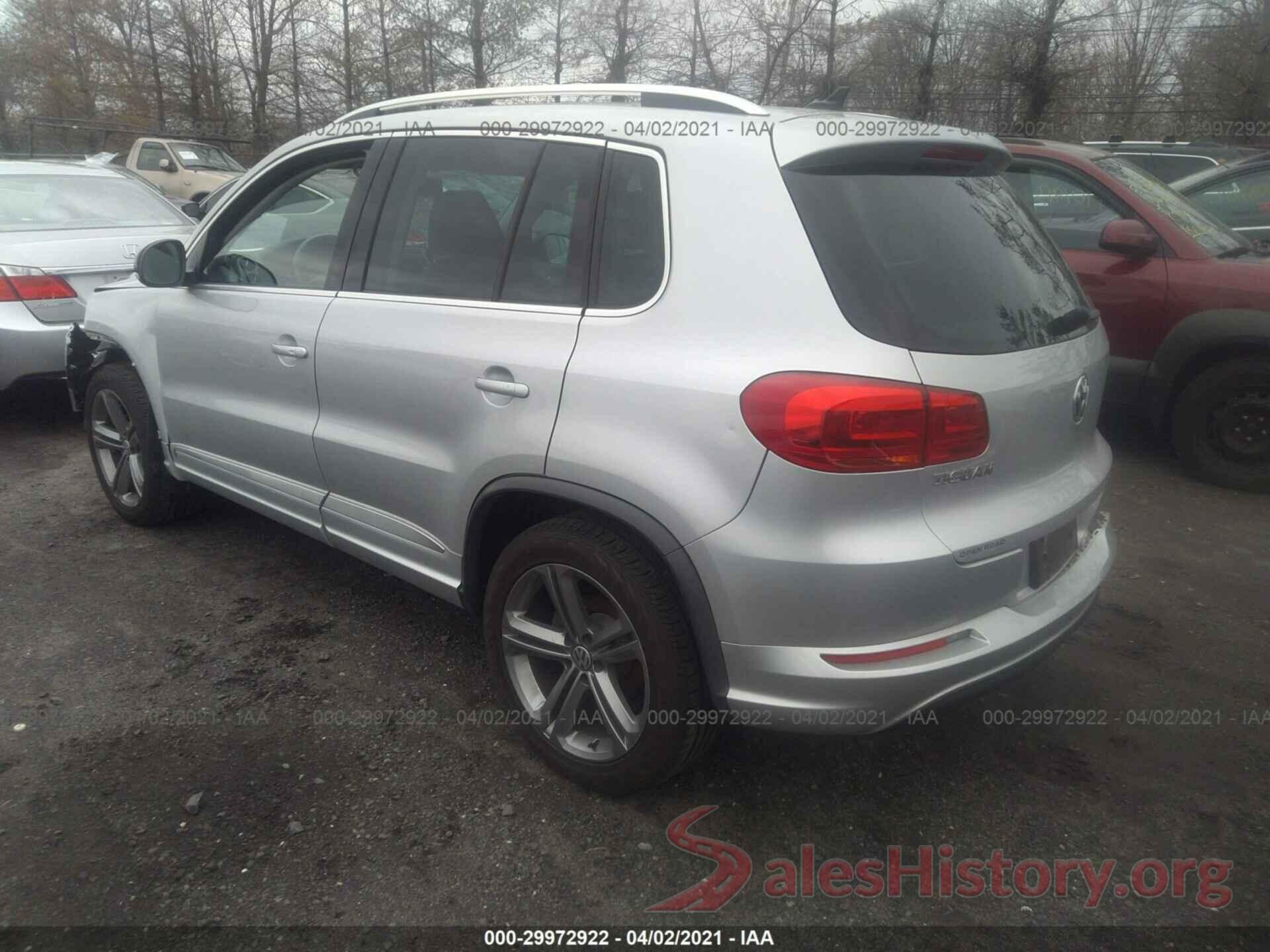 WVGUV7AX2HK031298 2017 VOLKSWAGEN TIGUAN