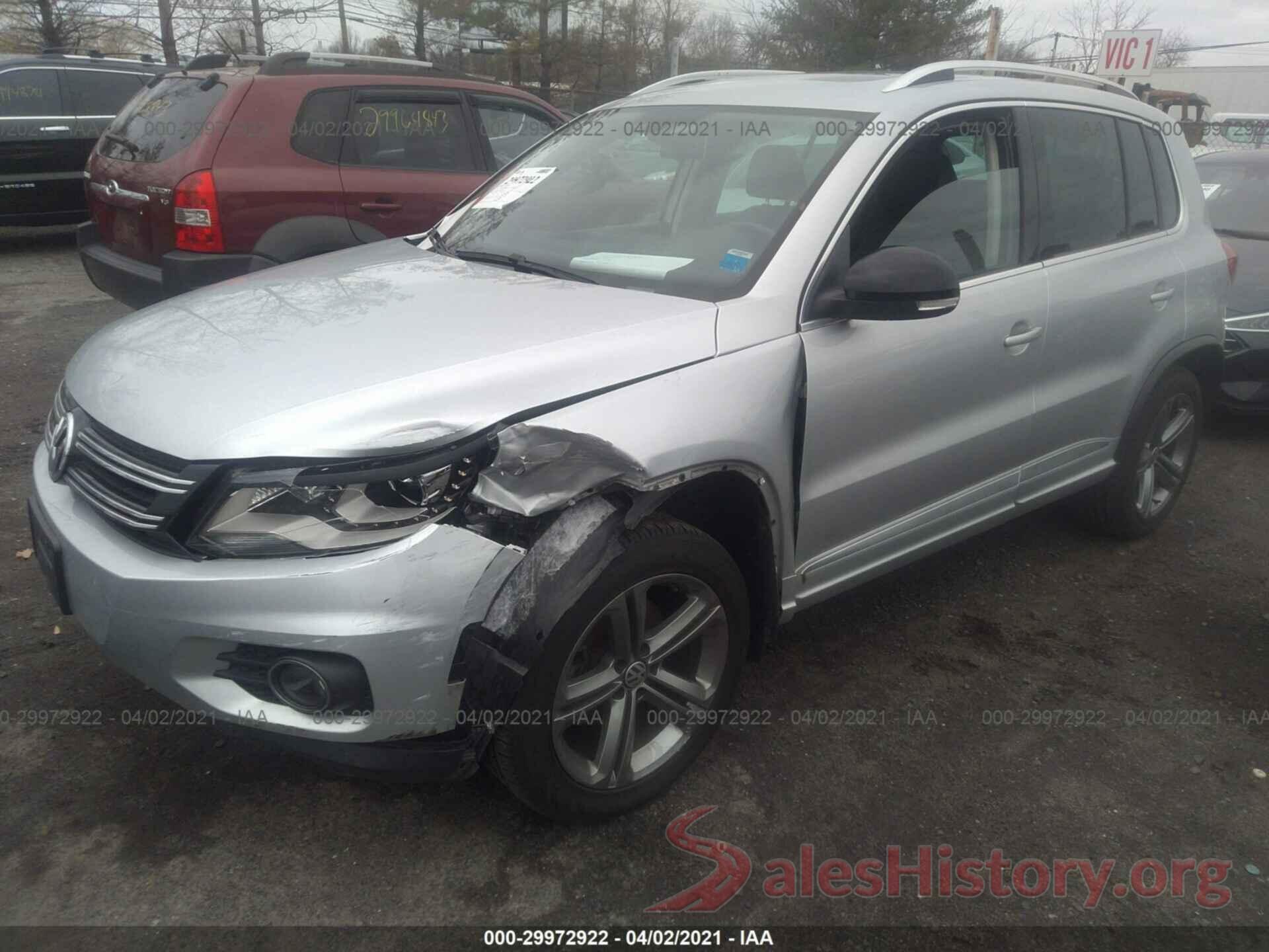 WVGUV7AX2HK031298 2017 VOLKSWAGEN TIGUAN