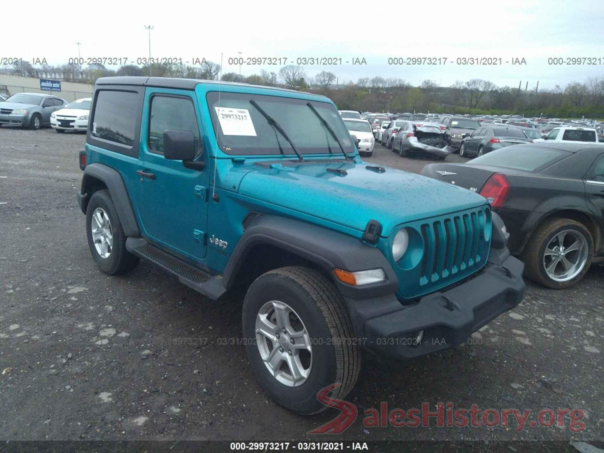 1C4GJXAN5LW110753 2020 JEEP WRANGLER