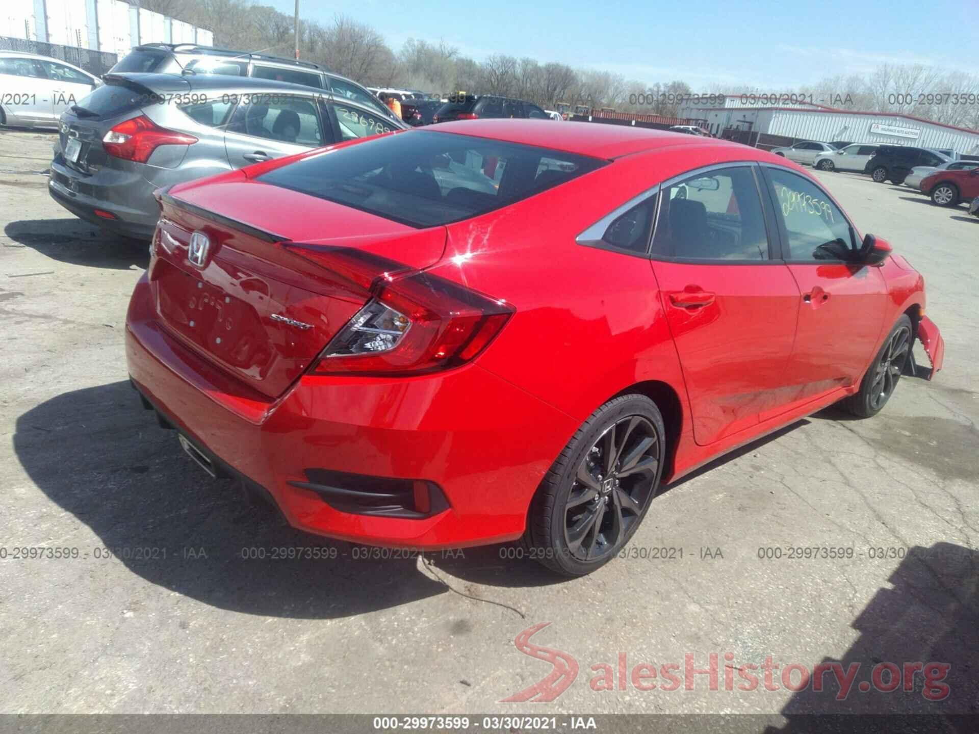 2HGFC2F88MH530083 2021 HONDA CIVIC SEDAN