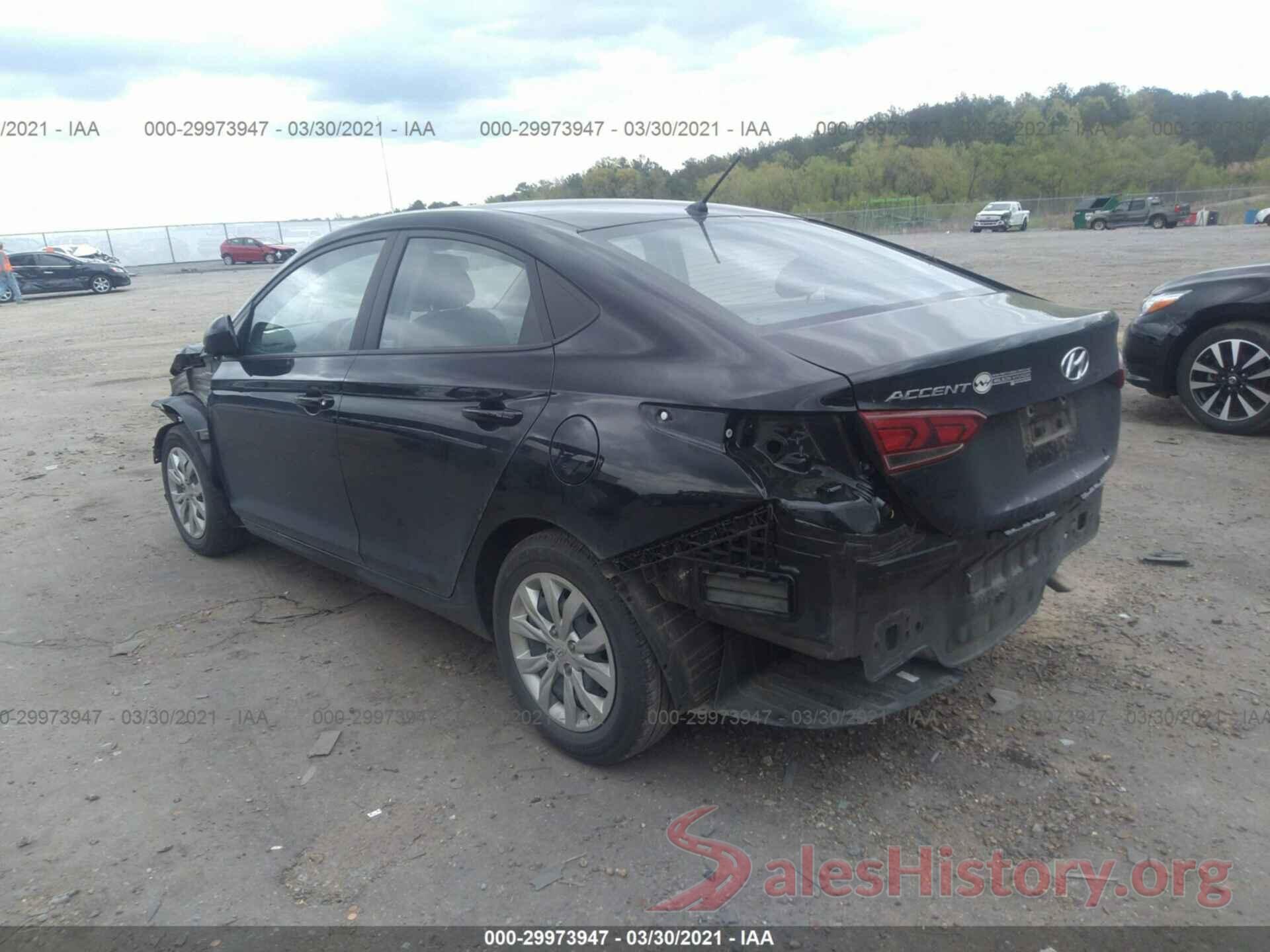 3KPC24A68LE123235 2020 HYUNDAI ACCENT