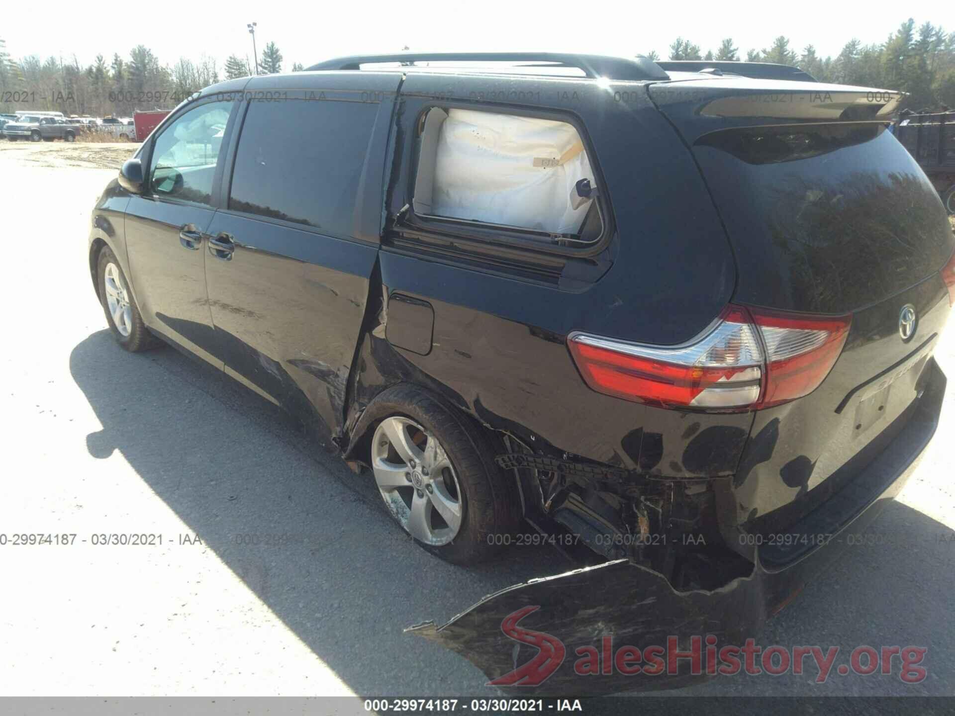 5TDKZ3DC4HS898728 2017 TOYOTA SIENNA