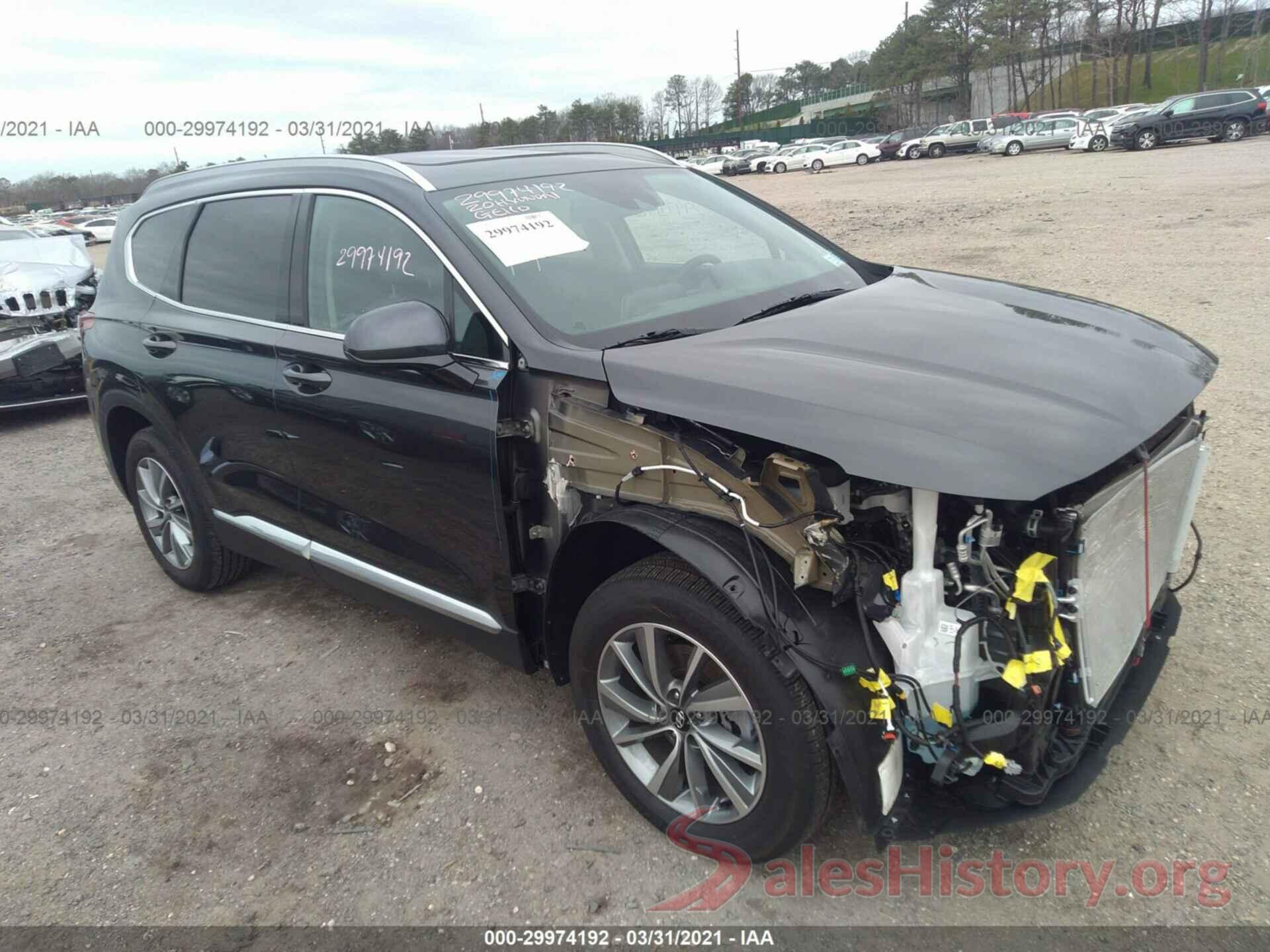 5NMS3CAD1LH252637 2020 HYUNDAI SANTA FE