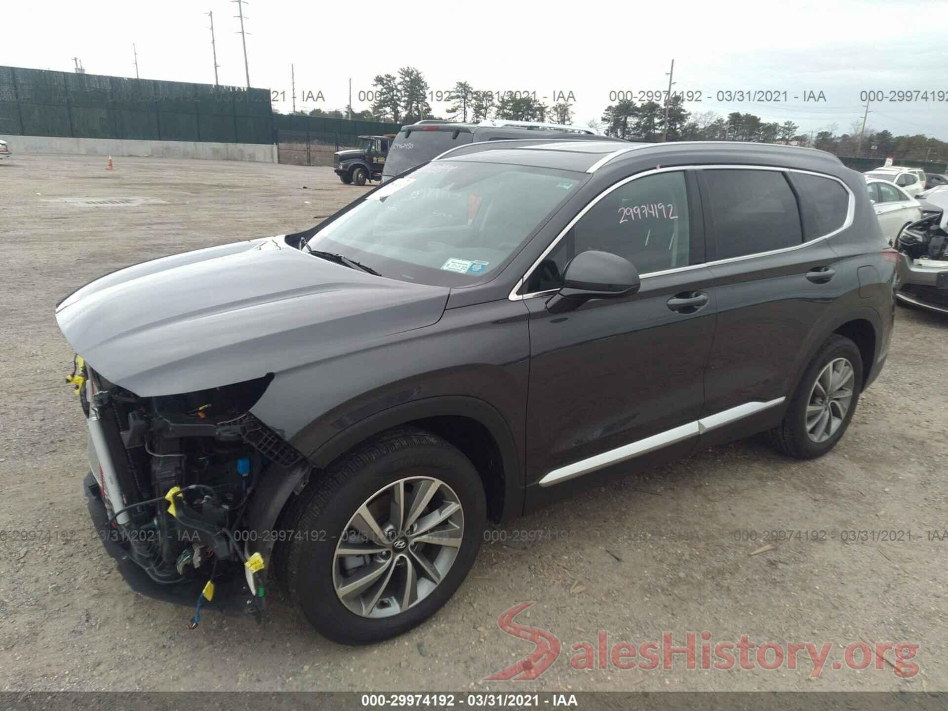 5NMS3CAD1LH252637 2020 HYUNDAI SANTA FE