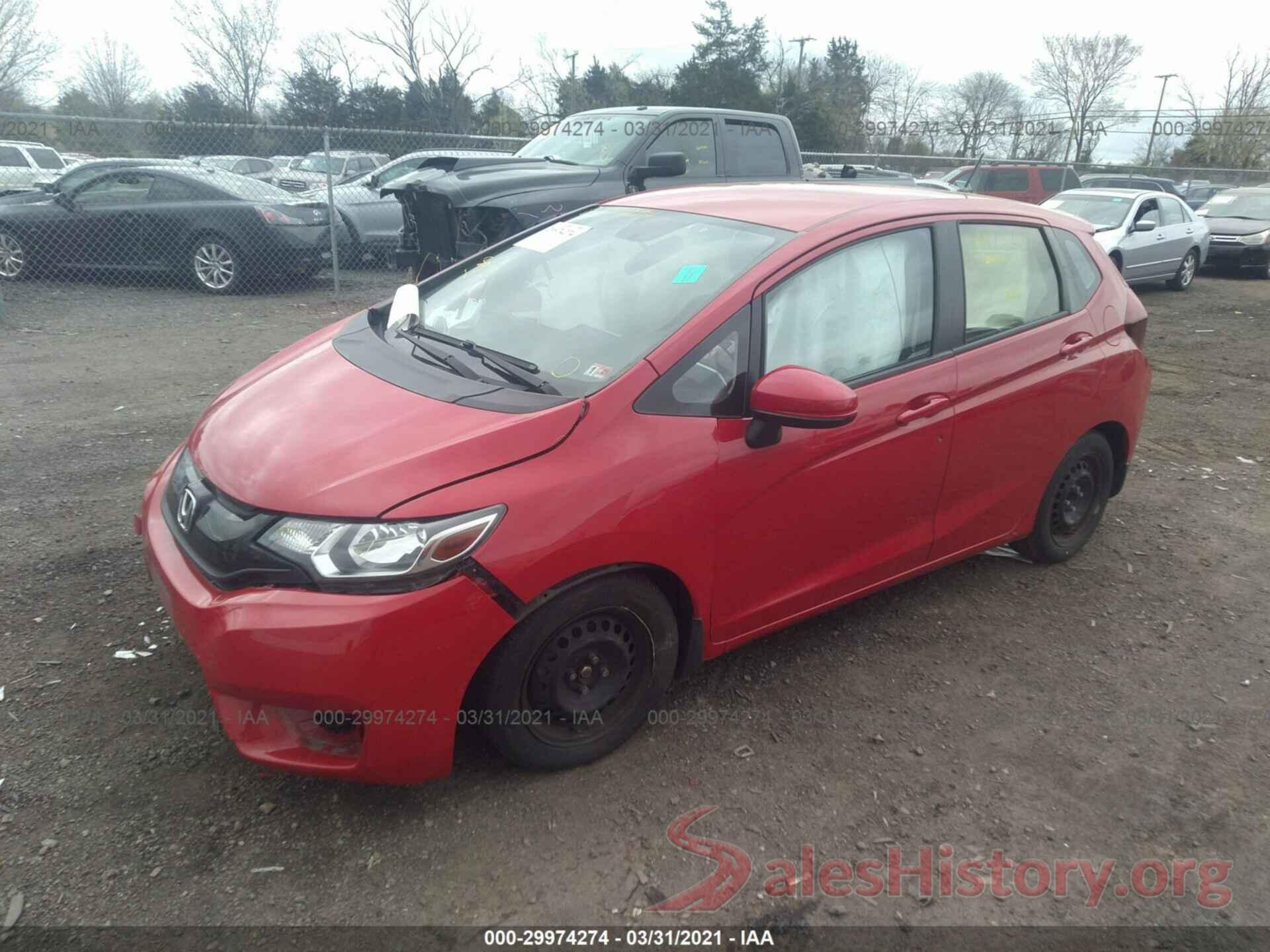 JHMGK5H50GX014163 2016 HONDA FIT