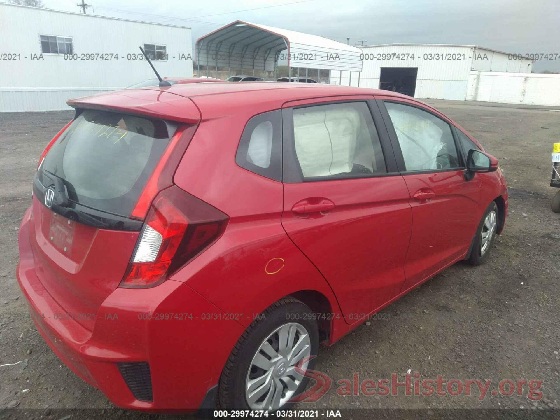 JHMGK5H50GX014163 2016 HONDA FIT