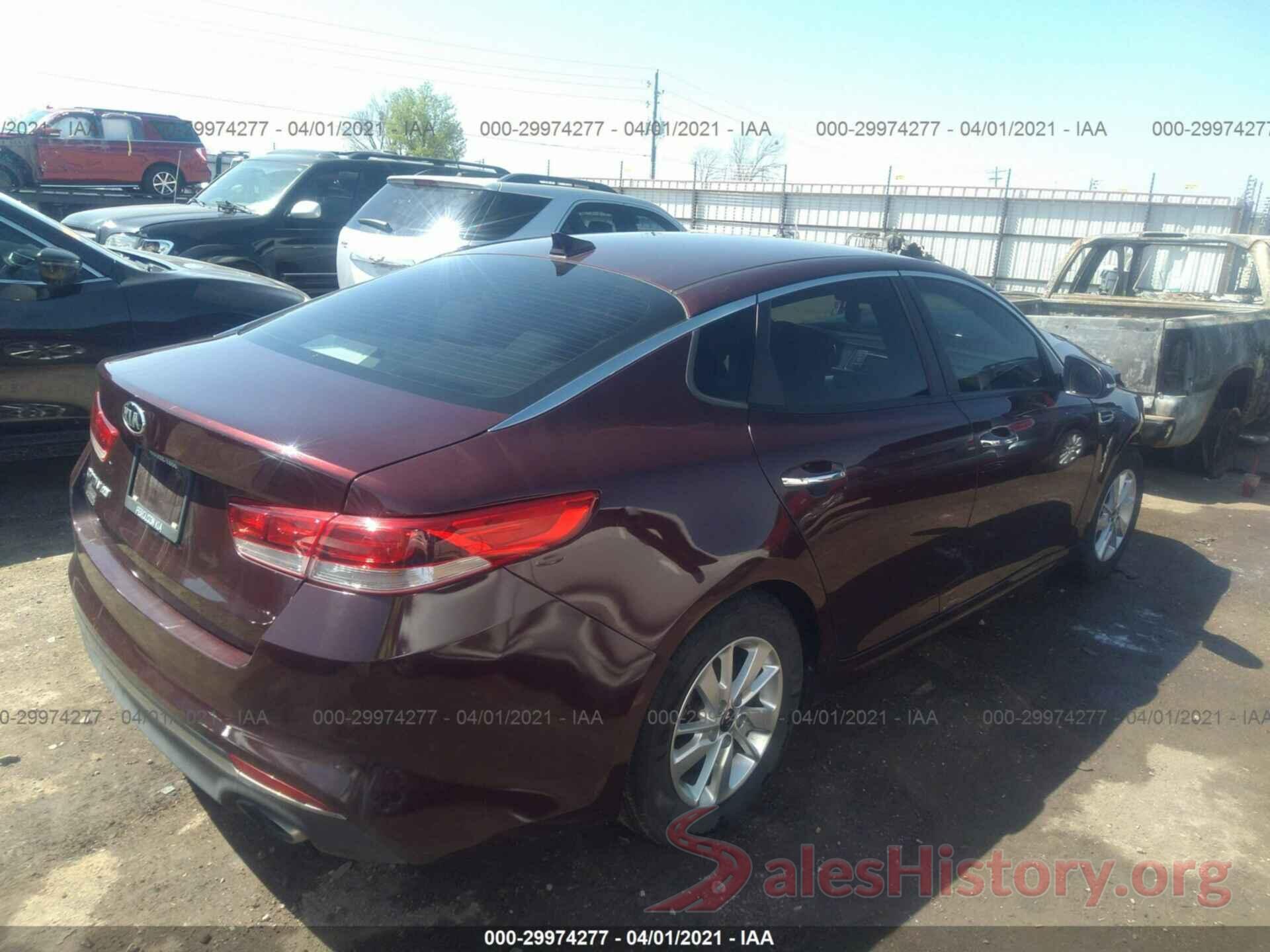 5XXGT4L31GG015280 2016 KIA OPTIMA