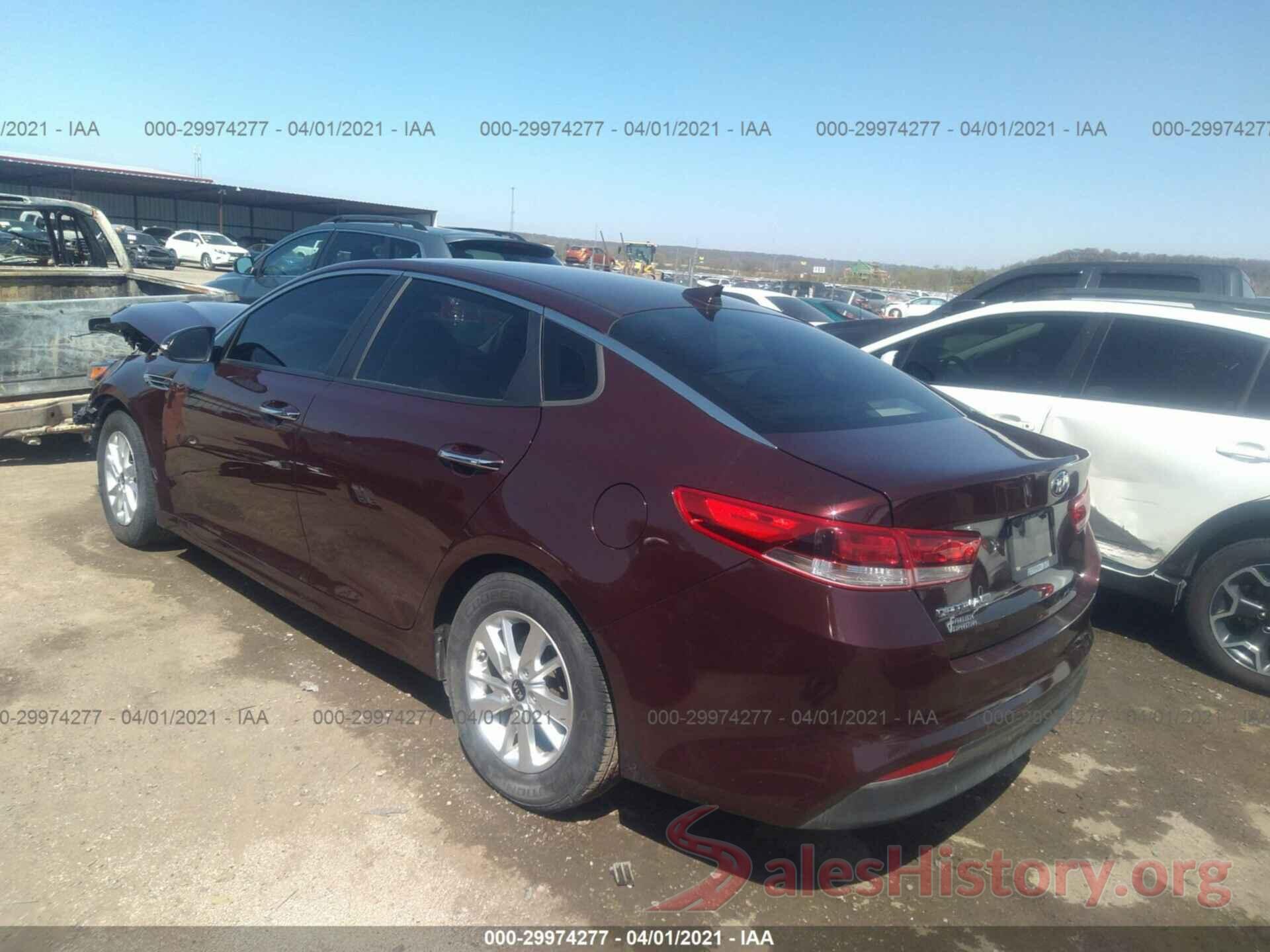 5XXGT4L31GG015280 2016 KIA OPTIMA