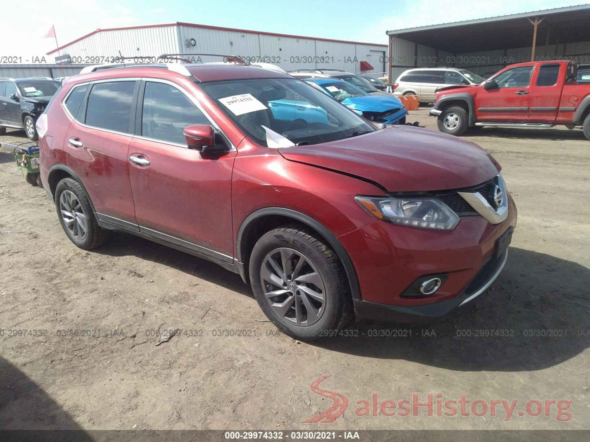 JN8AT2MVXGW144342 2016 NISSAN ROGUE