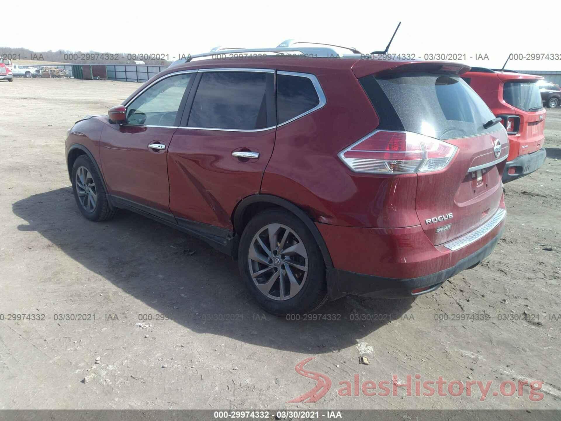 JN8AT2MVXGW144342 2016 NISSAN ROGUE