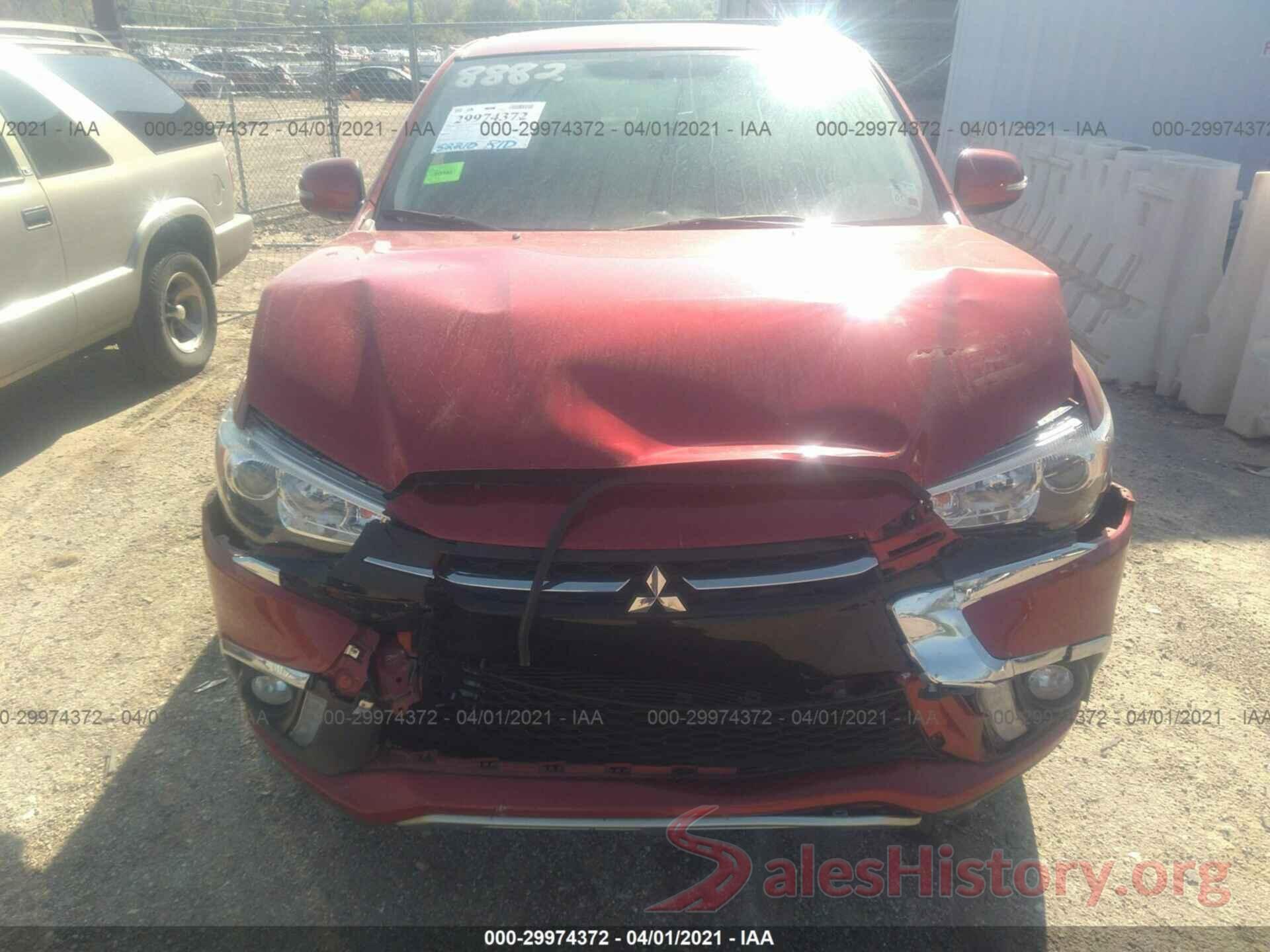 JA4AP4AU3KU013873 2019 MITSUBISHI OUTLANDER SPORT