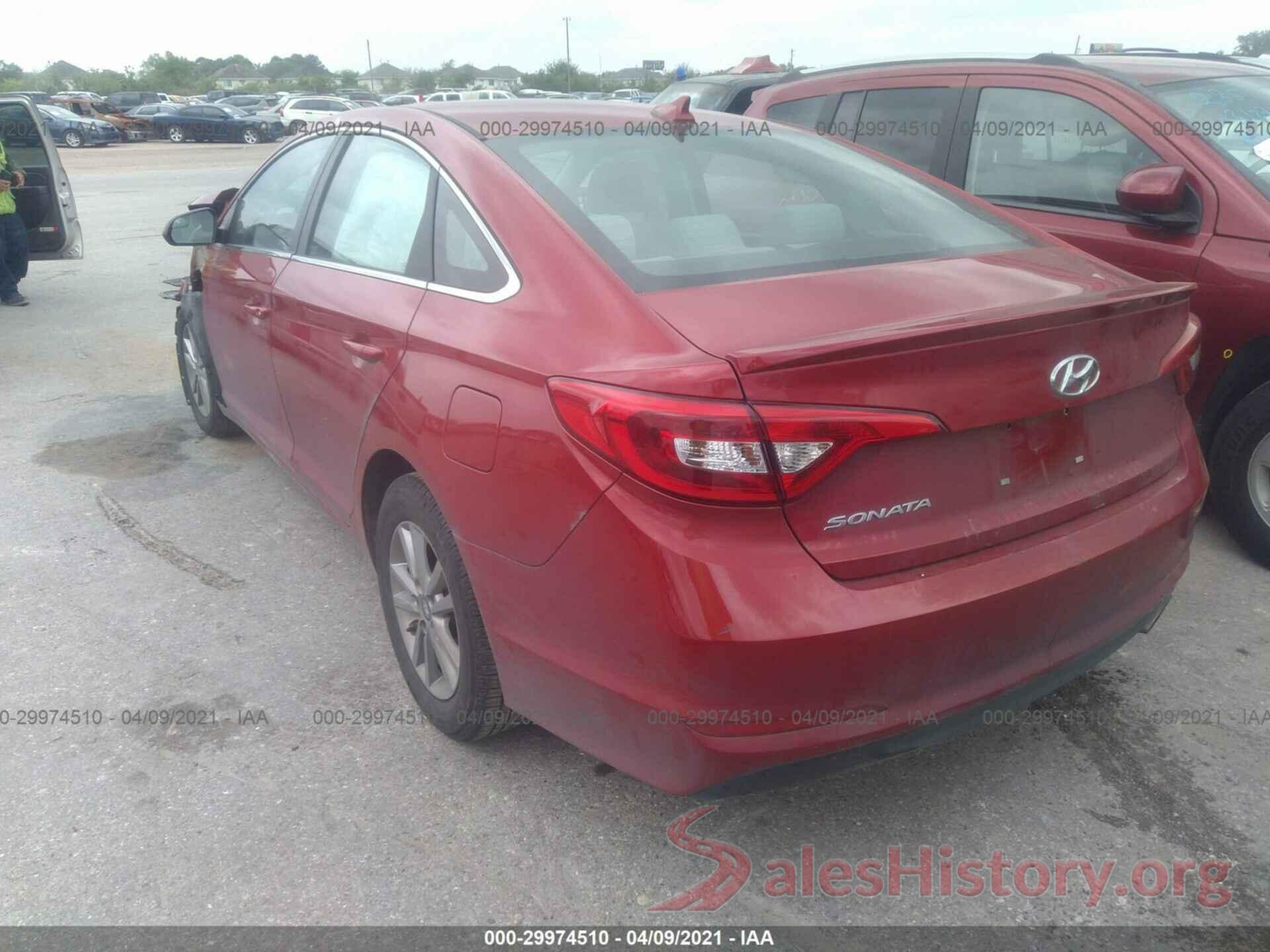 5NPE24AF2HH518832 2017 HYUNDAI SONATA