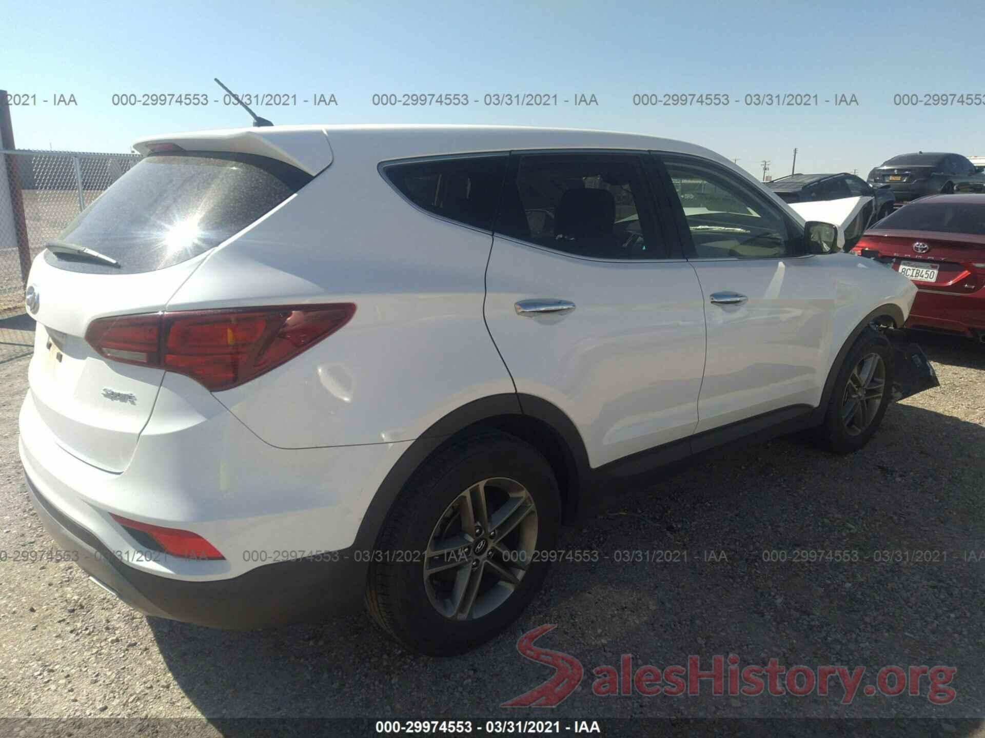 5NMZT3LB5JH081995 2018 HYUNDAI SANTA FE SPORT