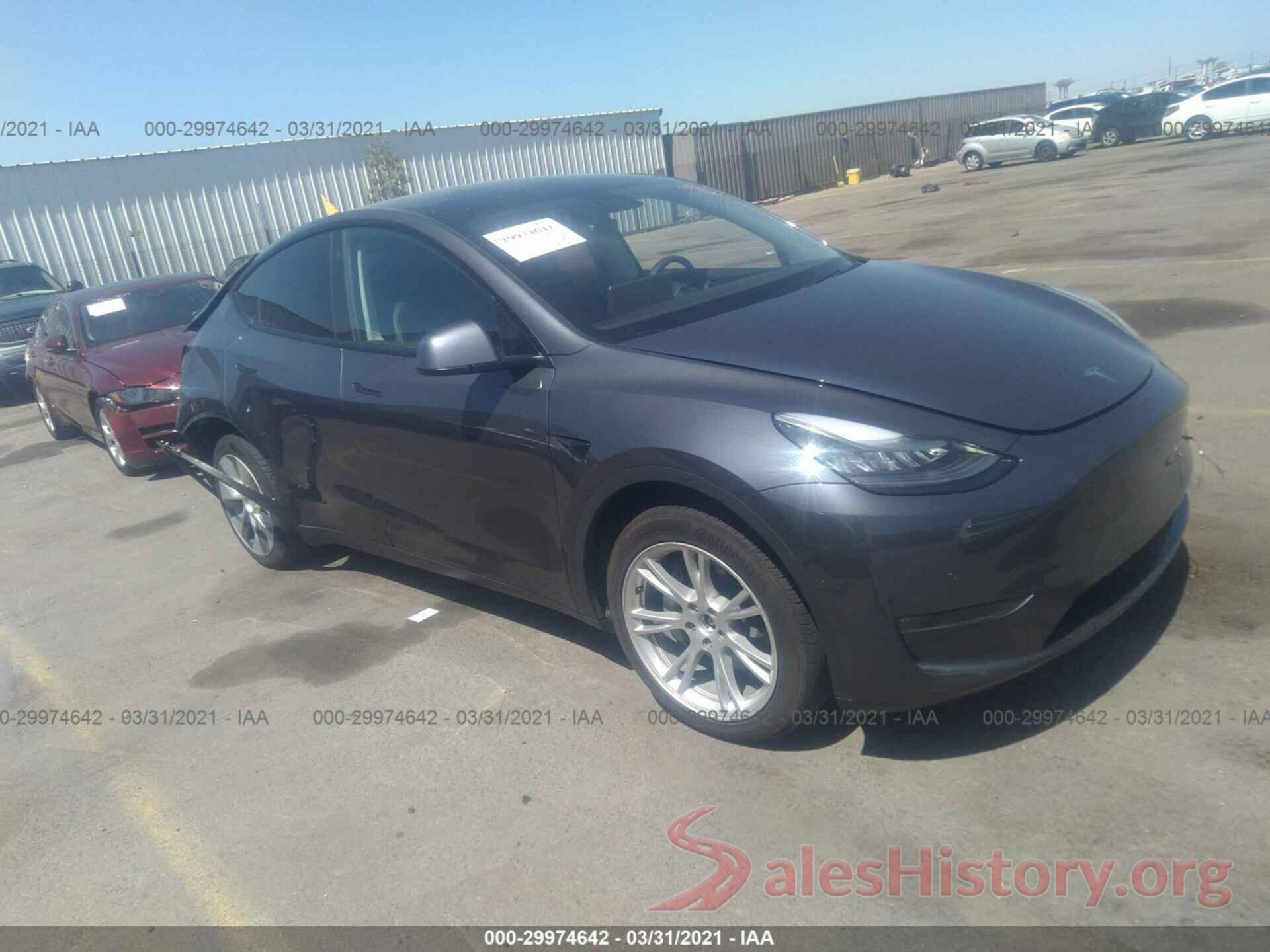 5YJYGDEE2LF050592 2020 TESLA MODEL Y