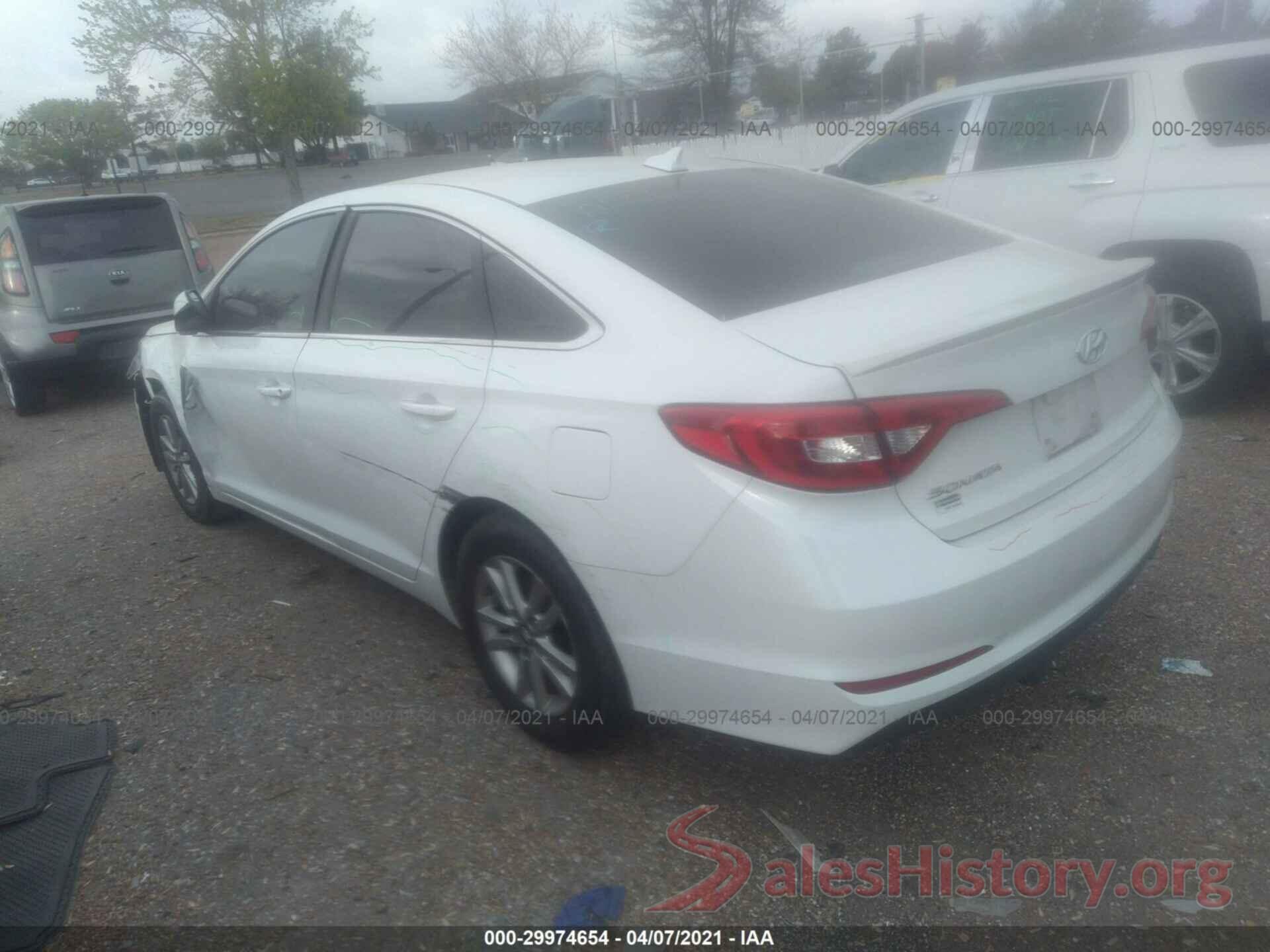 5NPE24AF6GH359392 2016 HYUNDAI SONATA