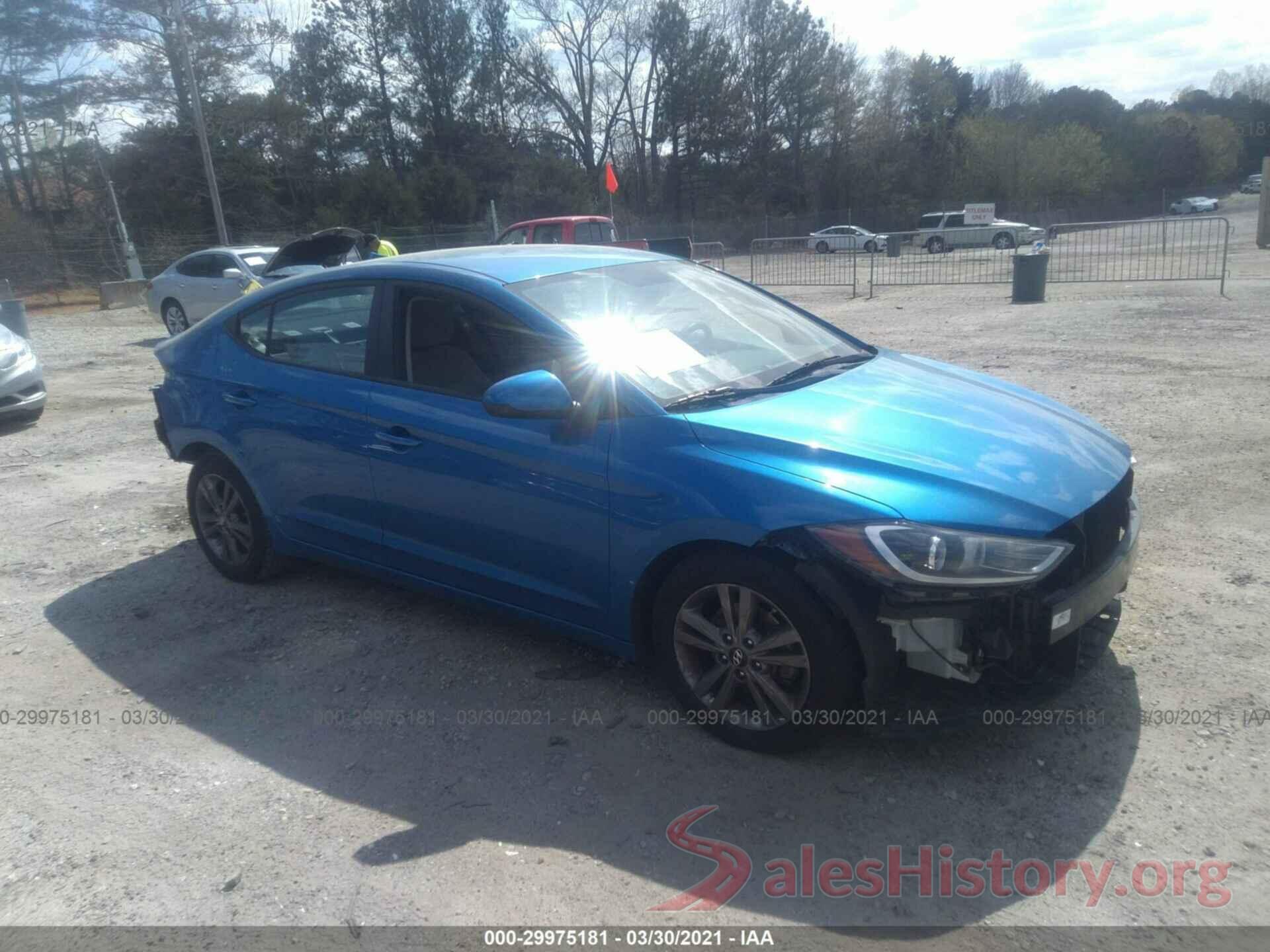 5NPD84LFXJH213916 2018 HYUNDAI ELANTRA