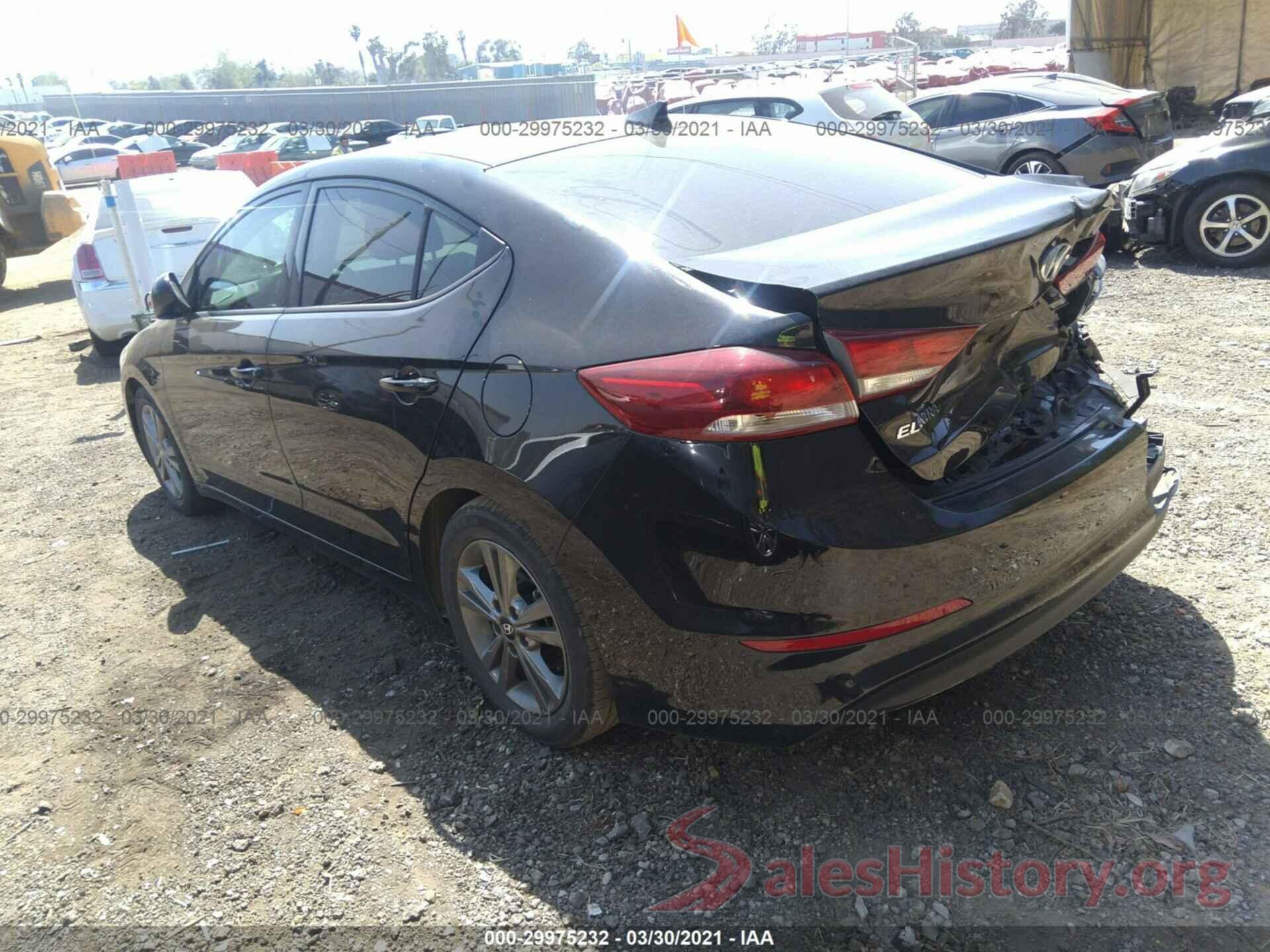 5NPD84LF0JH261375 2018 HYUNDAI ELANTRA