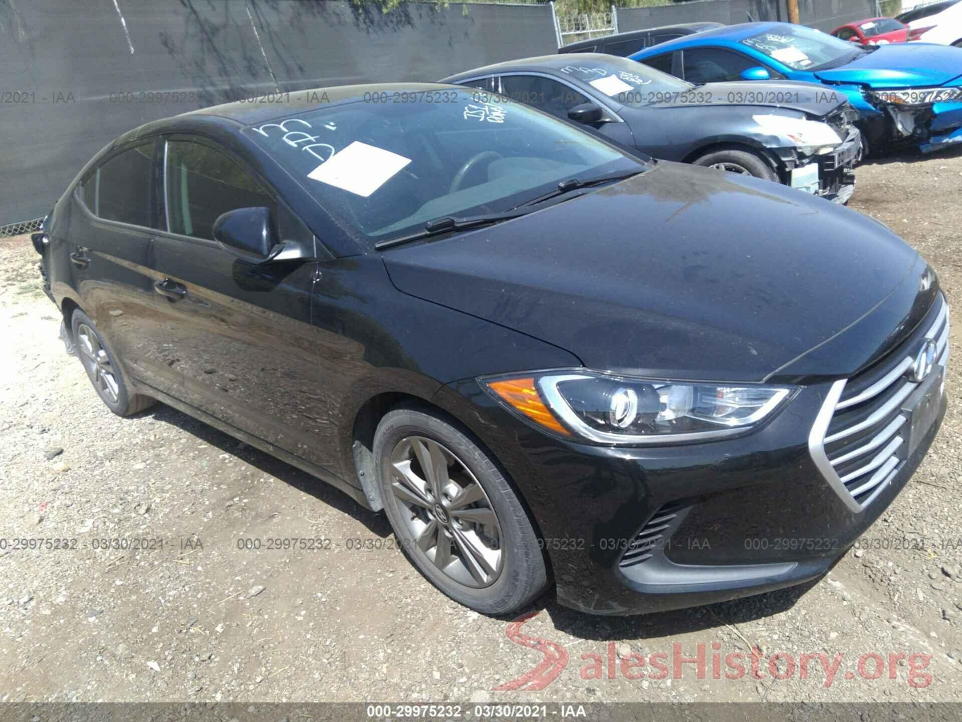 5NPD84LF0JH261375 2018 HYUNDAI ELANTRA