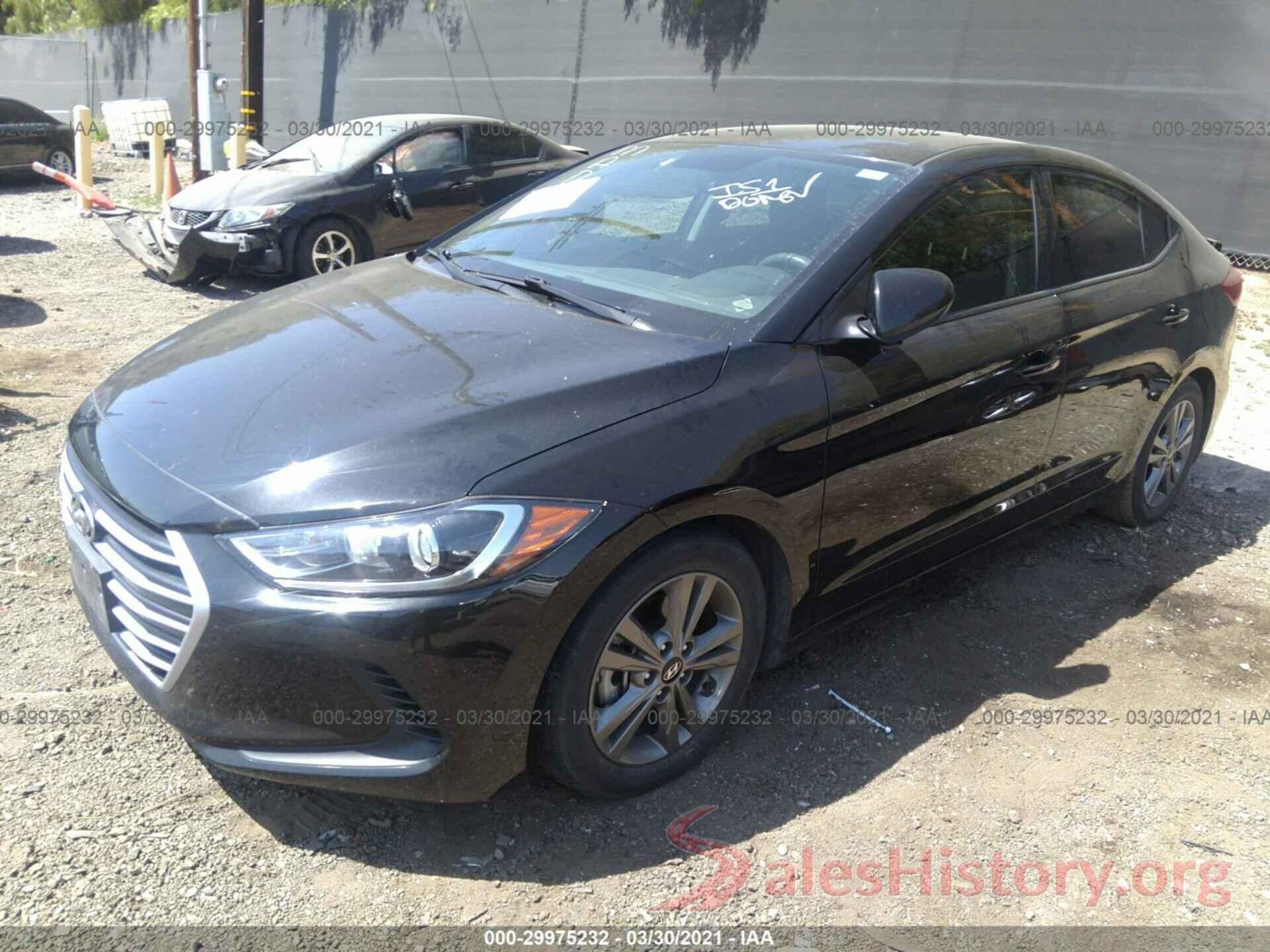 5NPD84LF0JH261375 2018 HYUNDAI ELANTRA