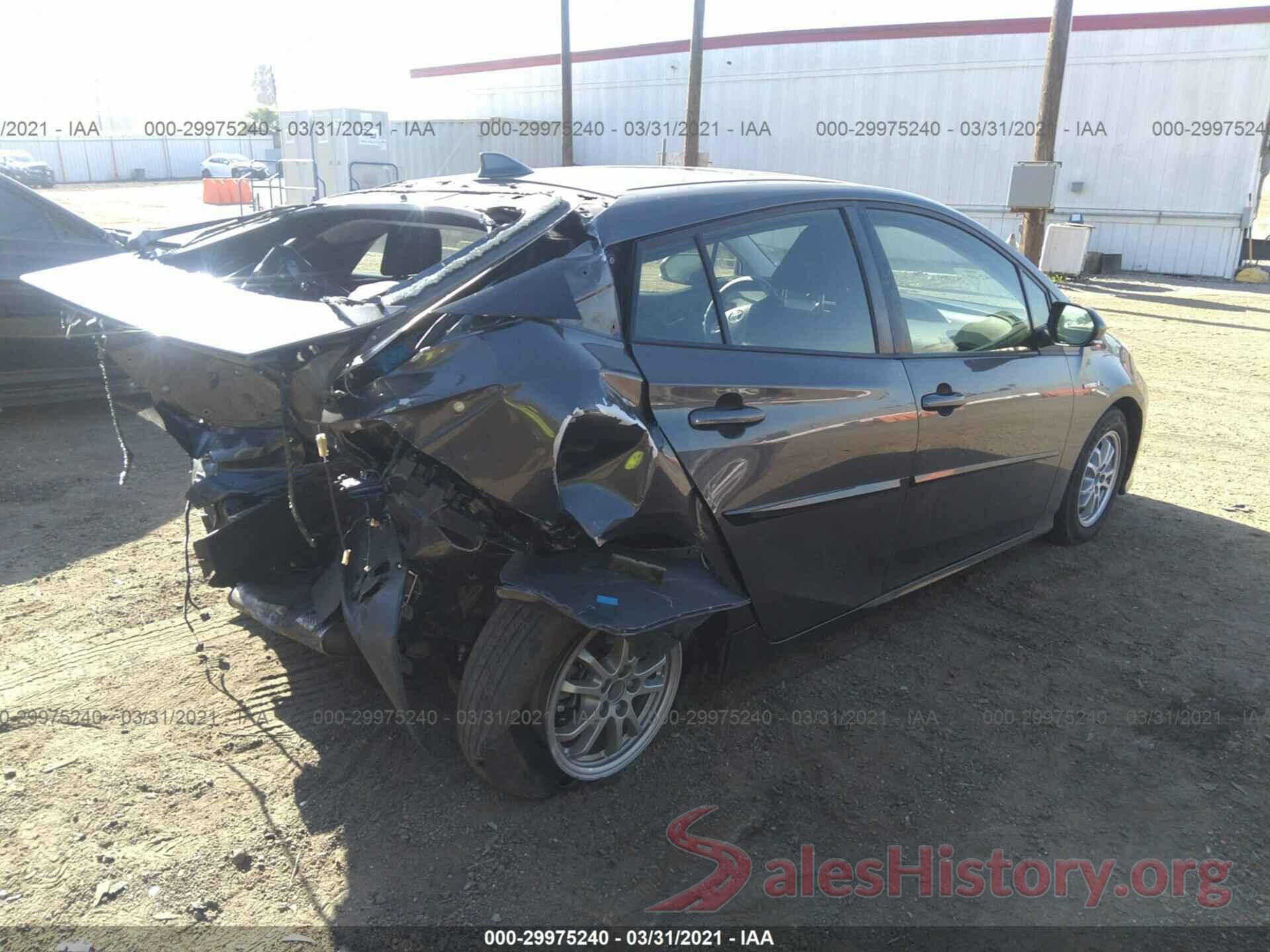 JTDKBRFU1H3542932 2017 TOYOTA PRIUS