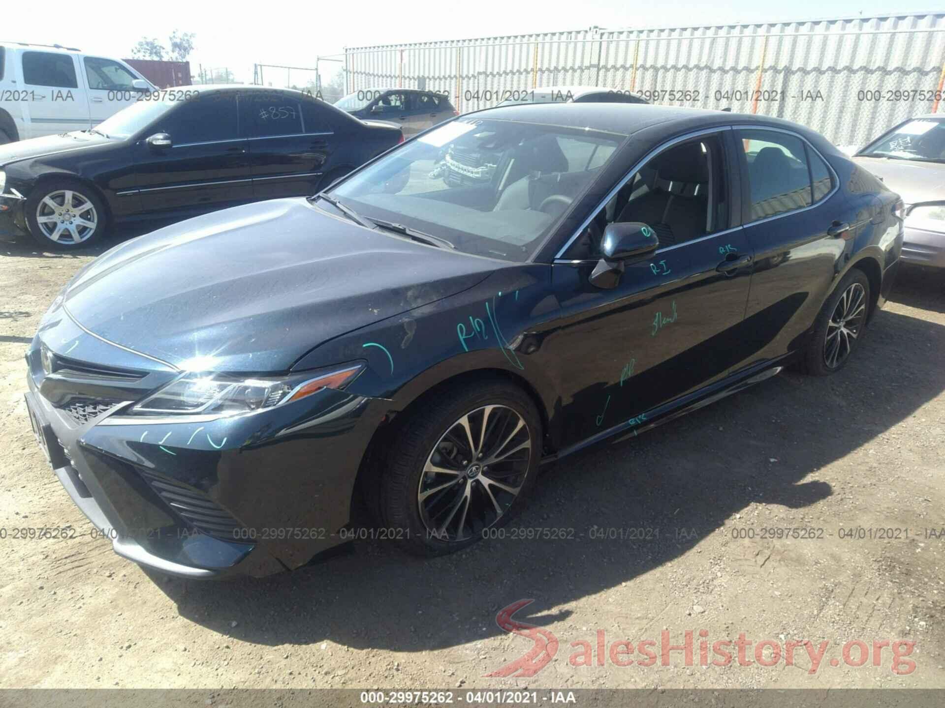 4T1B11HK8KU745202 2019 TOYOTA CAMRY