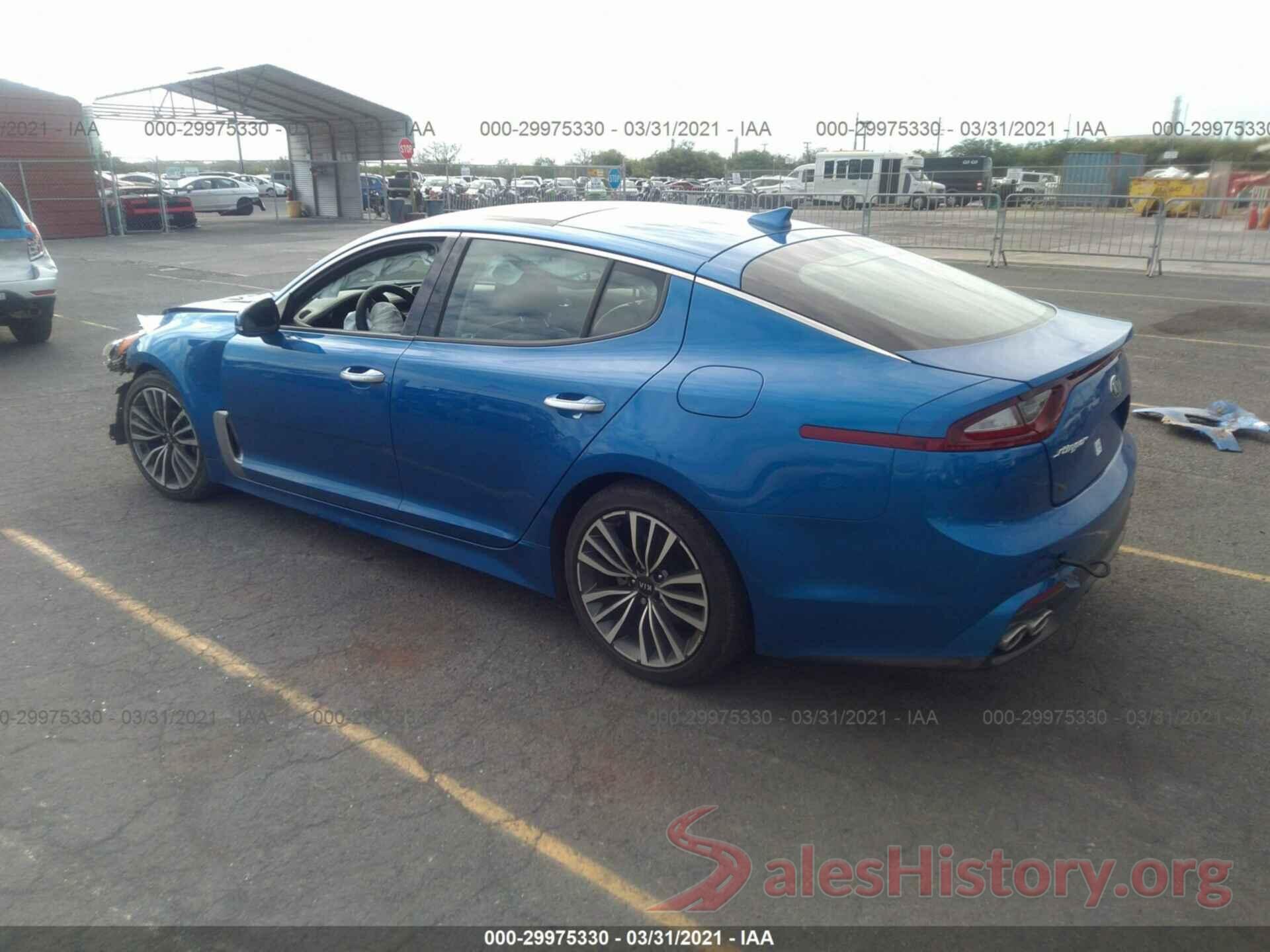 KNAE25LA0J6014431 2018 KIA STINGER