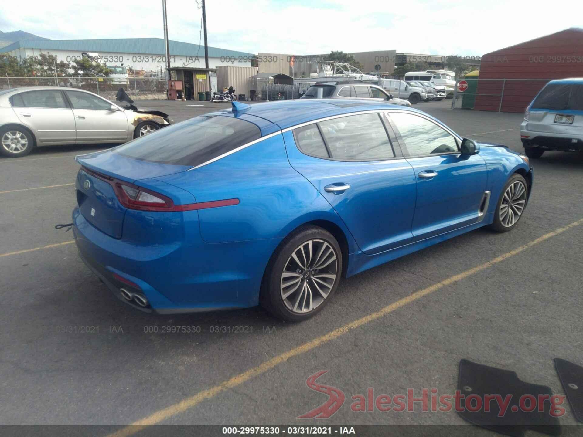 KNAE25LA0J6014431 2018 KIA STINGER